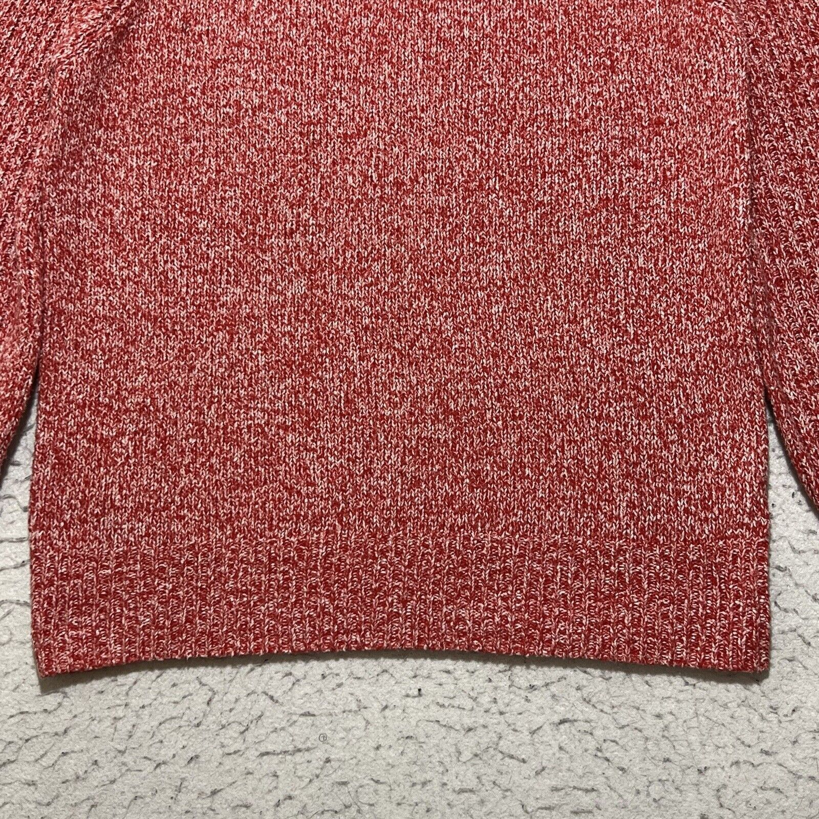 Lauren Ralph Lauren Nine West Marled Red Turtle Neck Sweater Knit Pullover Top Size S / US 4 / IT 40 - 10 Thumbnail