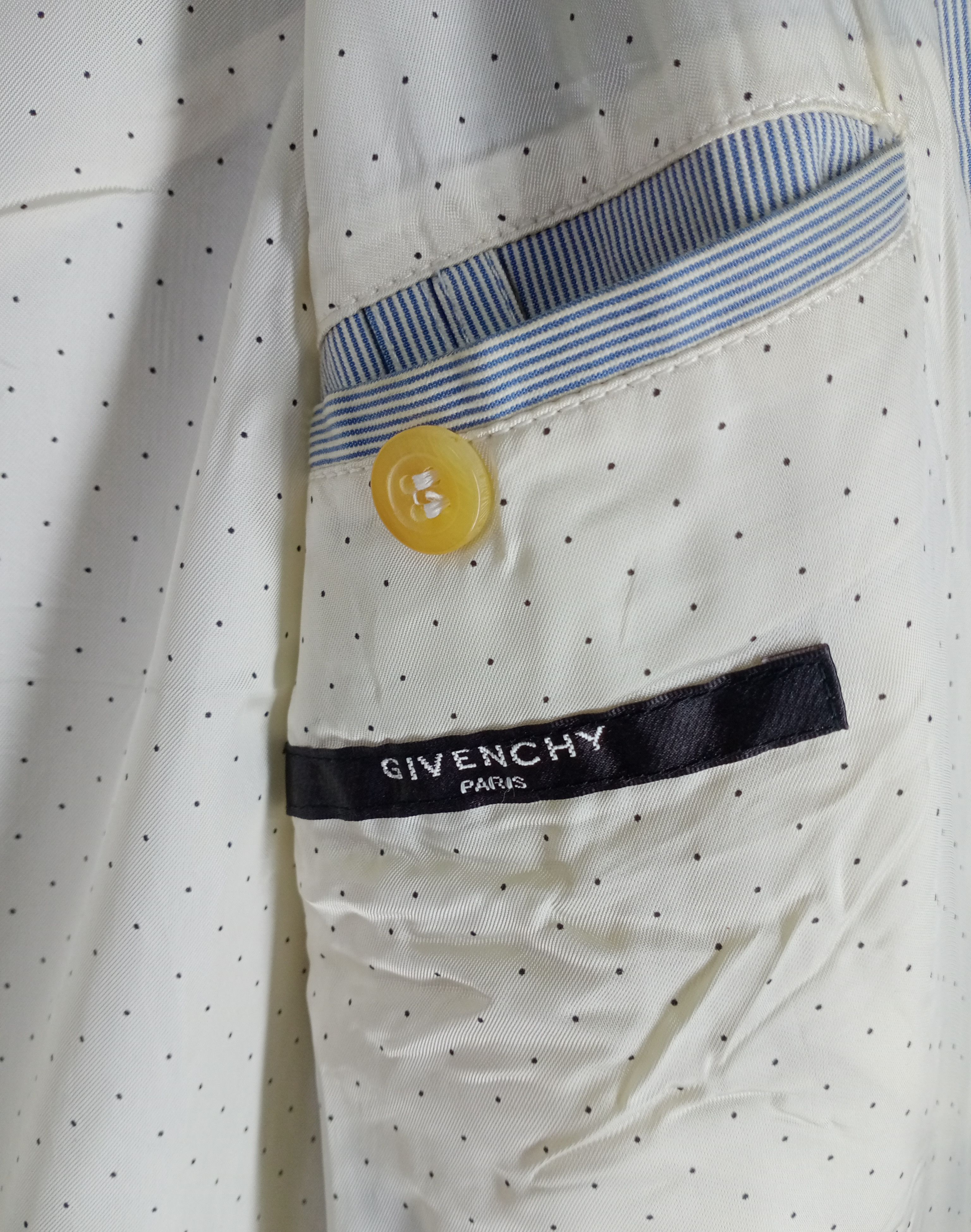 Givenchy Vintage Givenchy Paris Stripes Jacket Size US M / EU 48-50 / 2 - 6 Thumbnail