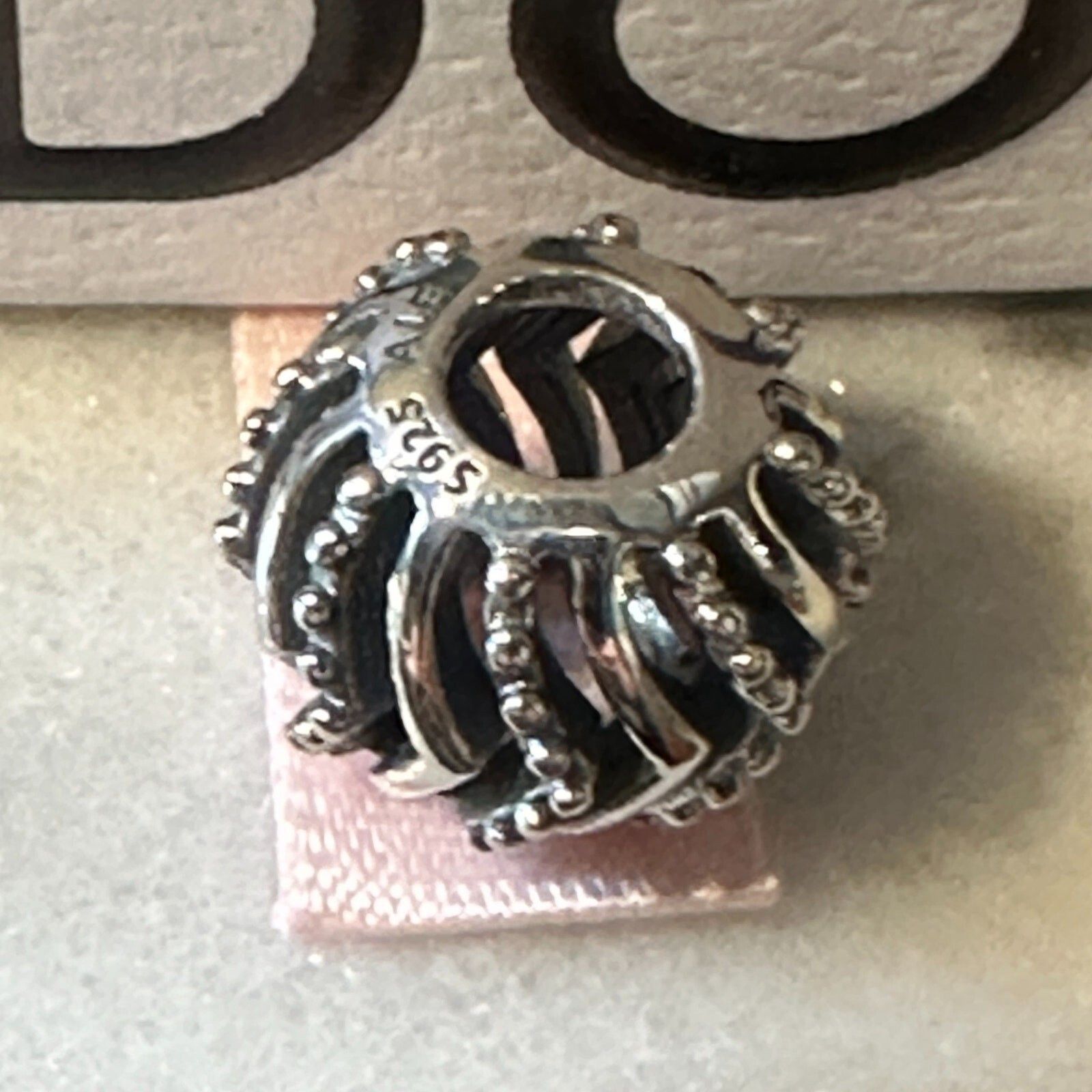 pandora Authentic Pandora Silver Stylish Wish Charm 797805 Size ONE SIZE - 4 Thumbnail