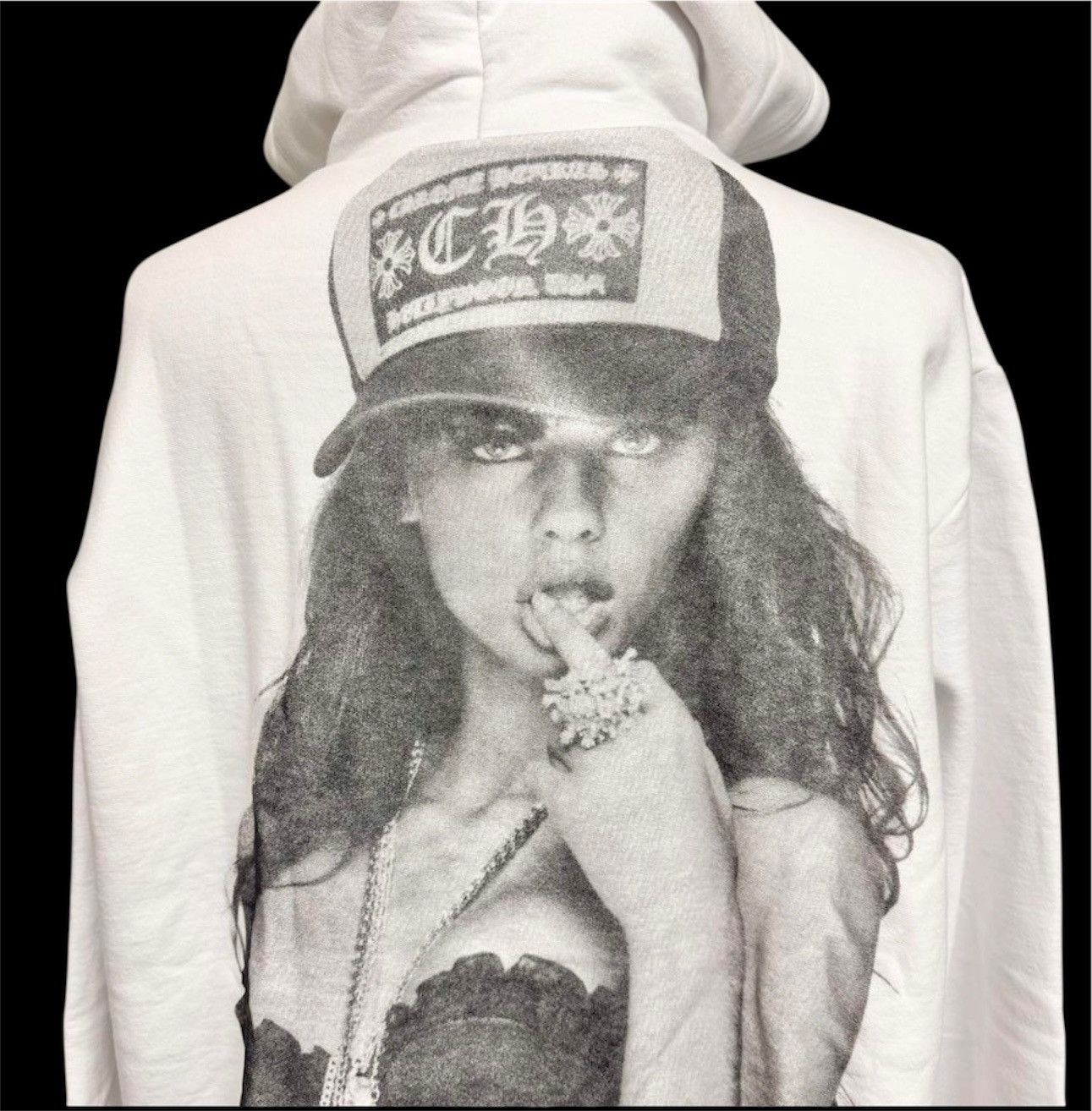 Chrome Hearts Chrome Hearts Hoodie Hoodie Laurie Lynn Stark White Size US L / EU 52-54 / 3 - 2 Thumbnail