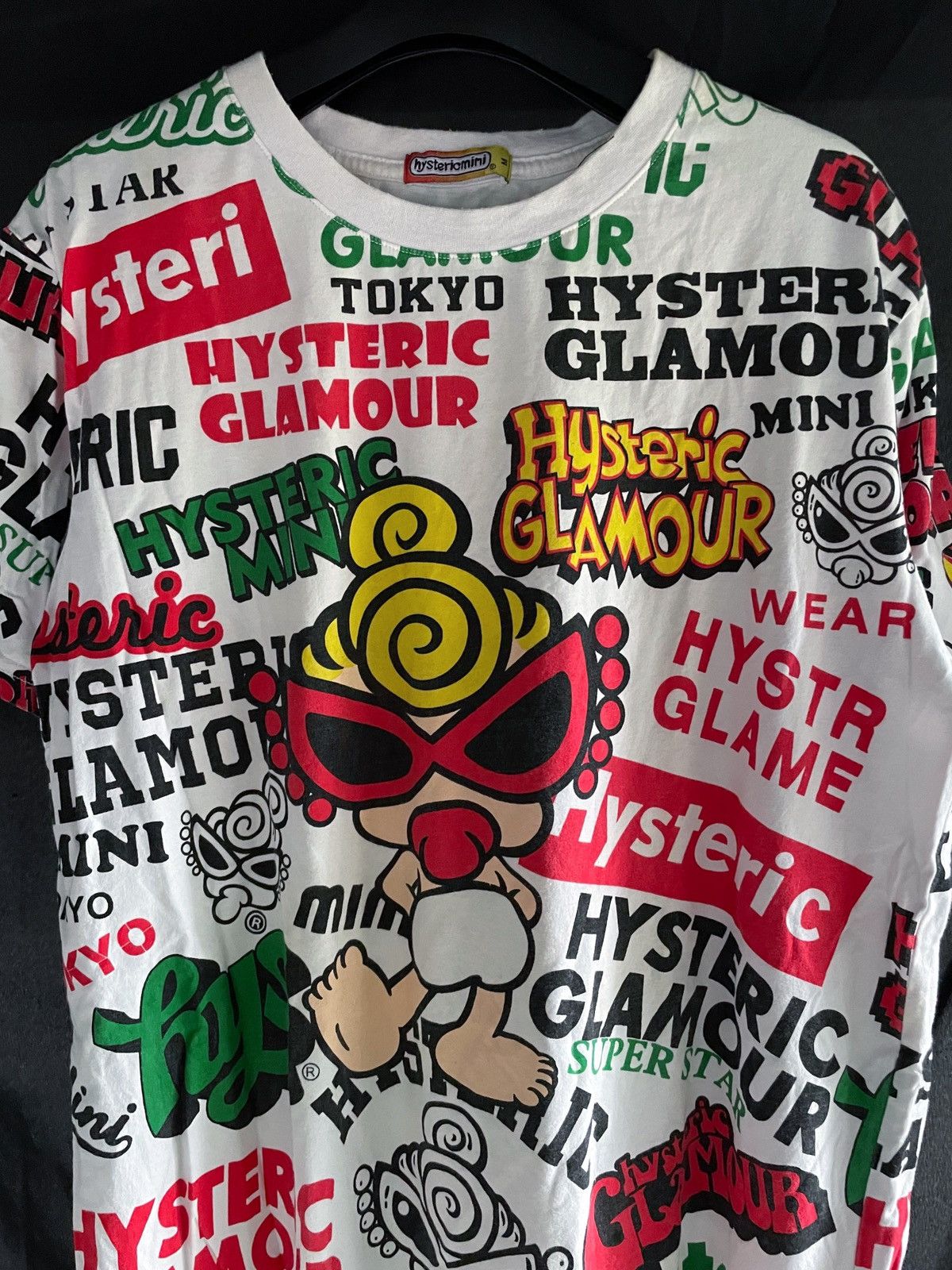 Hysteric Glamour HYSTERIC GLAMOUR MINI ALL OVER PRINTED TEE Size US XL / EU 56 / 4 - 4 Thumbnail
