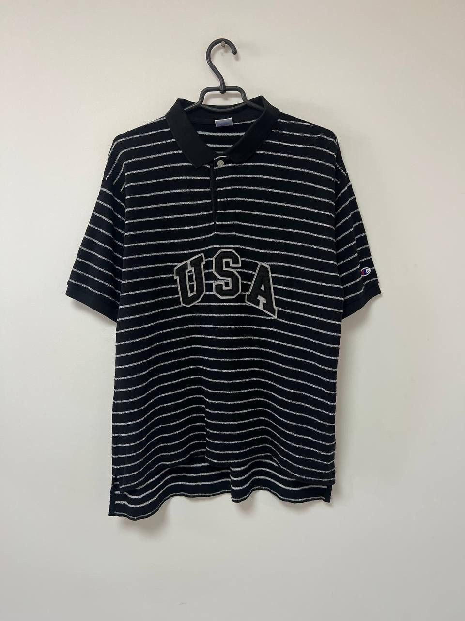 Other Vintage 70's Champion USA Polo T shirt Big Logo sz Large Size US L / EU 52-54 / 3 - 2 Thumbnail