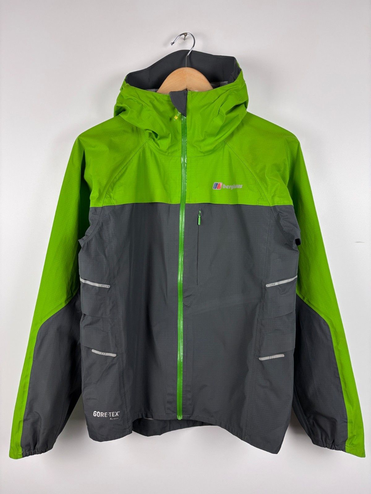 Berghaus Berghaus Vapour Storm Gore-Tex Waterproof Jacket Green S Size US S / EU 44-46 / 1 - 1 Thumbnail