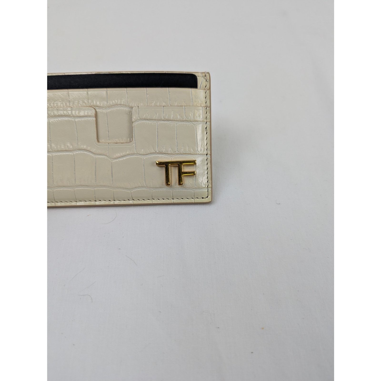 Tom Ford o1rshd1 Size: OS / Card Holder in Ivory Size ONE SIZE - 5 Thumbnail