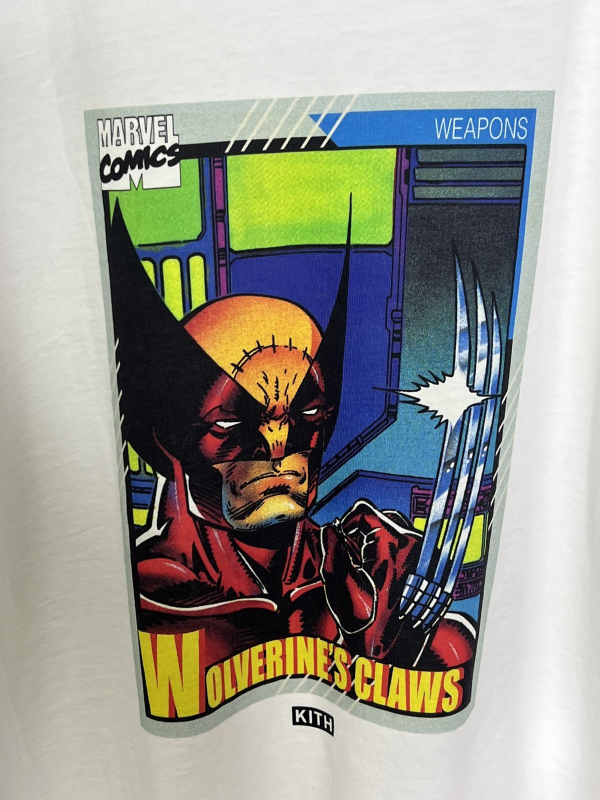 Kith × Vintage Kith x Marvel X-Men Wolverine Card Vintage Tee Size US L / EU 52-54 / 3 - 9 Thumbnail