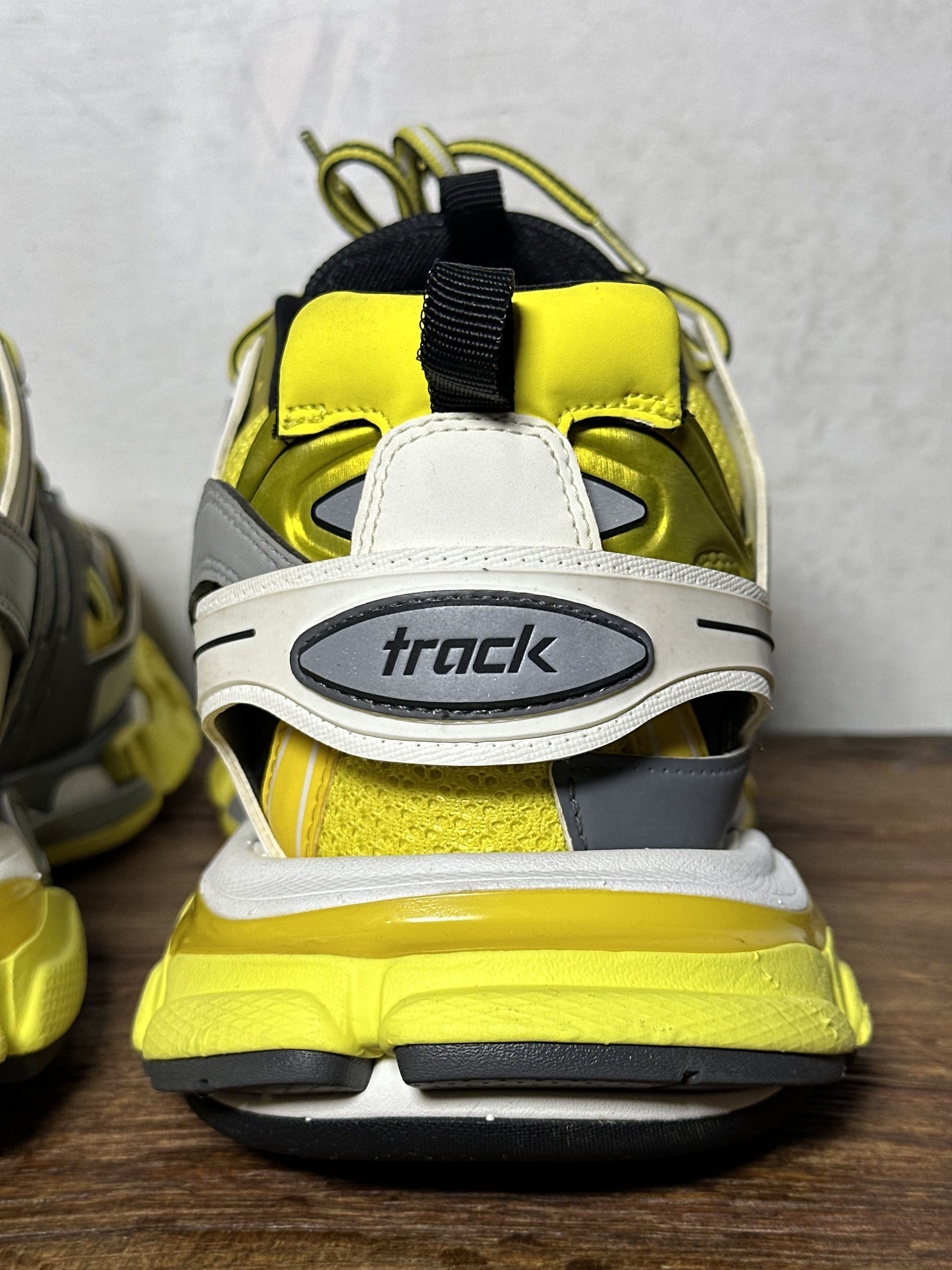 Balenciaga Balenciaga Track 1 Yellow Grey Sneakers Size US 11 / EU 44 - 4 Thumbnail