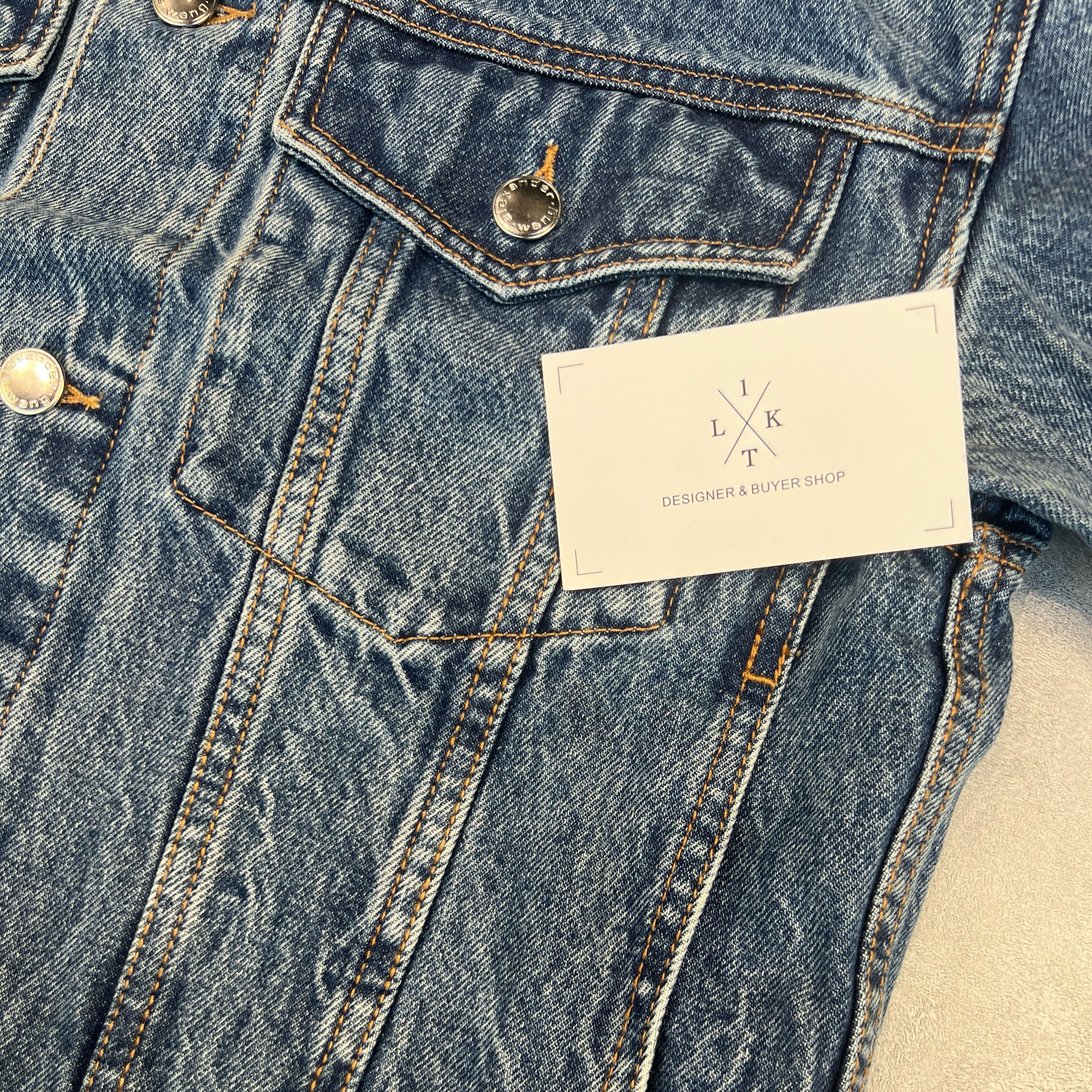 Alexander Wang Alexander Wang denim jacket （Cuff logo） Size US S / EU 44-46 / 1 - 7 Thumbnail
