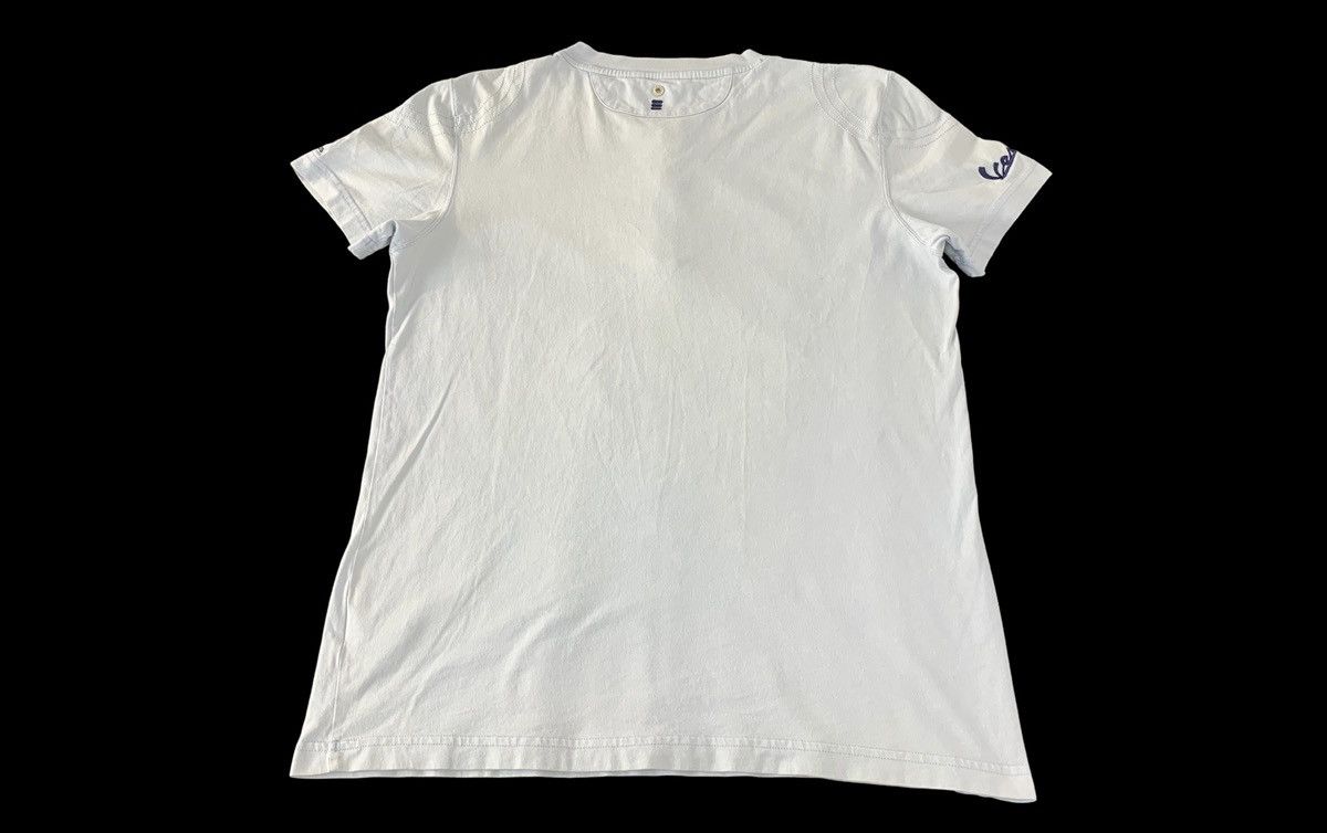 Adidas Adidas X Vespa Henley Neck Graphic Screen Printed T-shirt Size M / US 6-8 / IT 42-44 - 7 Thumbnail
