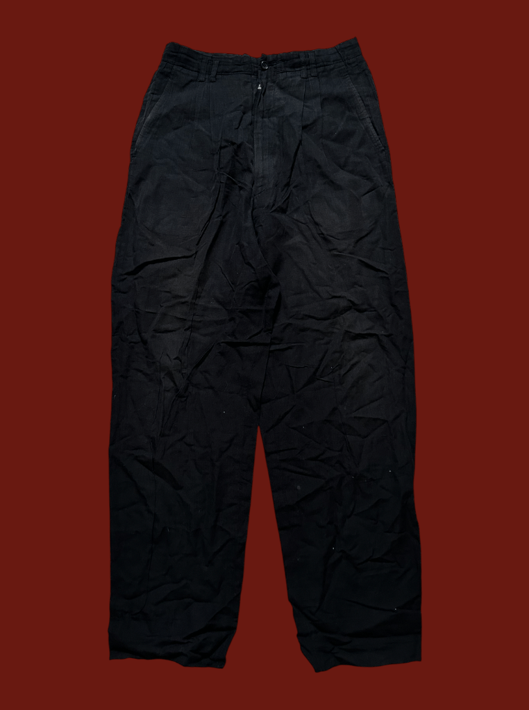 Comme des Garcons COMME des GARÇONS HOMME AW 2005 Linen Pants Size US 32 / EU 48 - 1 Thumbnail