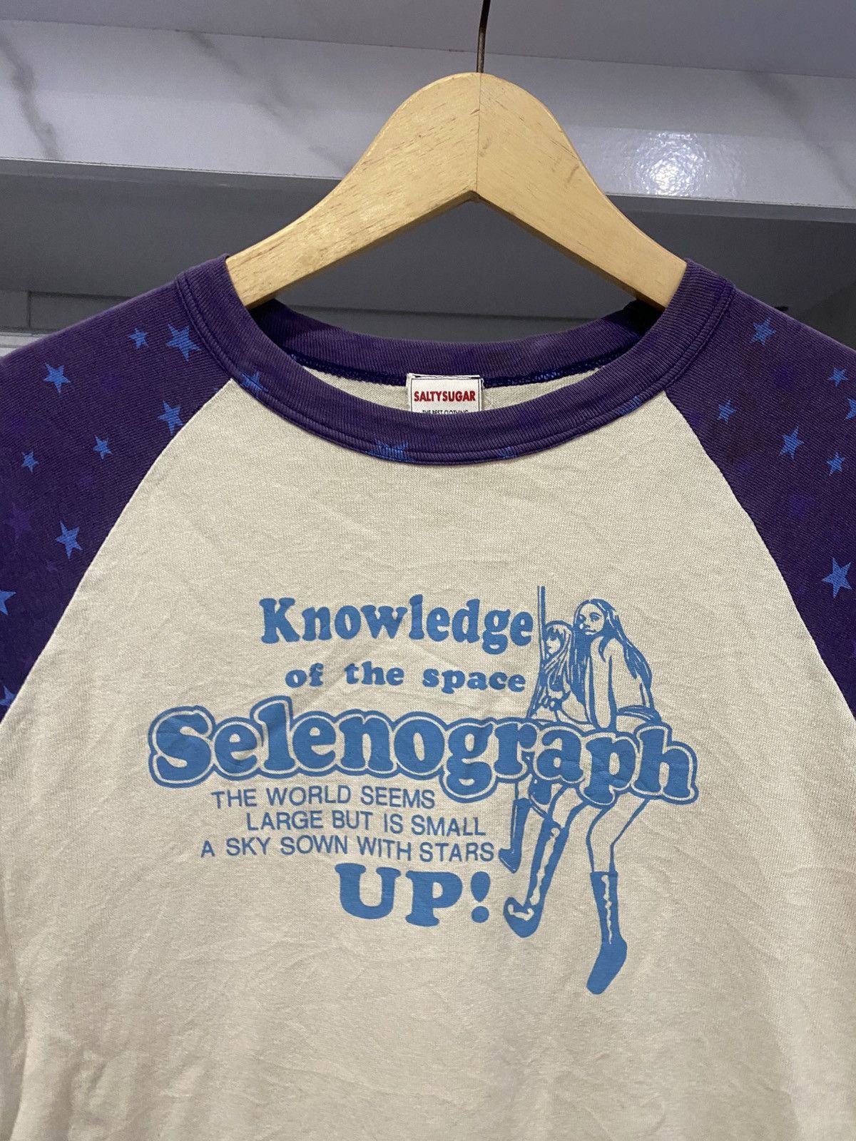 Hysteric Glamour Japanese Saltysugar Girl Star Raglan Shirt Size US S / EU 44-46 / 1 - 2 Thumbnail