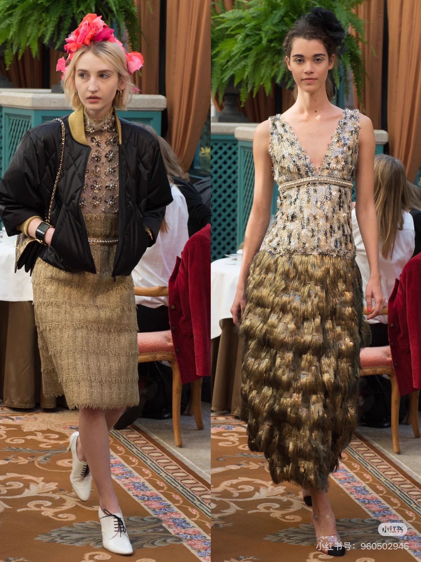 Chanel Chanel 17A Metiers d'Art Black Gold Quilted Coat Wmns 38 Size S / US 4 / IT 40 - 9 Thumbnail