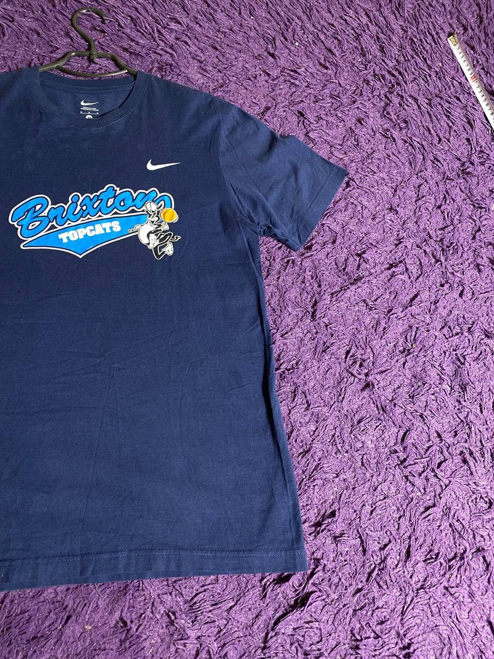 Nike × Vintage 90s Nike Central Swoosh Vintage Y2K Oversized Retro T-Shirt Size US M / EU 48-50 / 2 - 7 Thumbnail