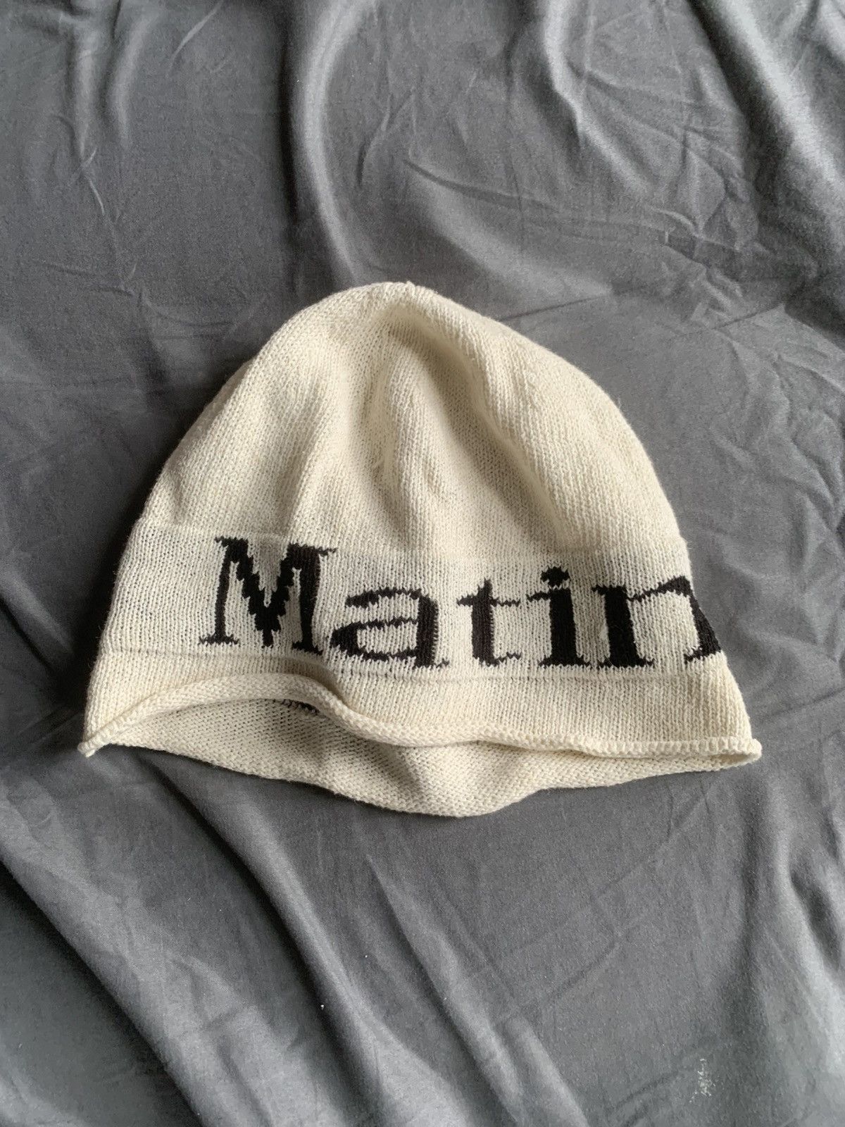 Matin Kim Matin Kim Knitted Beanie Size ONE SIZE - 1 Thumbnail