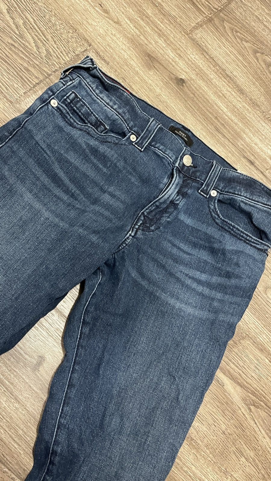True Religion True Religion Ricky Blue/Red Denim Jeans Size US 34 / EU 50 - 8 Thumbnail