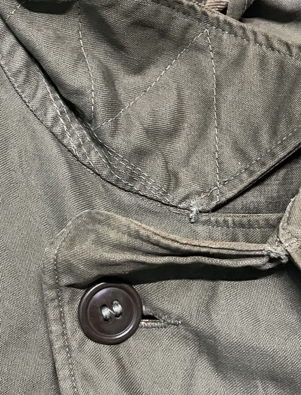Vintage True Vintage 40s WWII M-1943 Army Field Jacket Men’s 38 Size US M / EU 48-50 / 2 - 10 Thumbnail