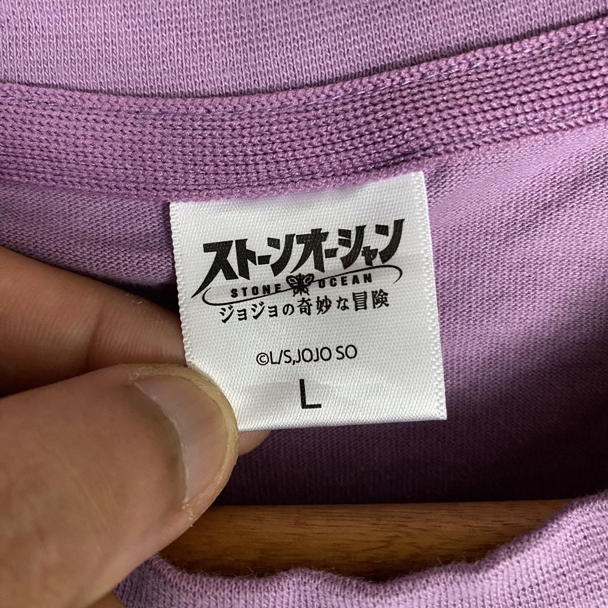 Anime × Cartoon Network × Japanese Brand JOJO'S BIZARRE ADVENTURE JOLYNE CUJOH STONE OCEAN ANIME TEE Size US L / EU 52-54 / 3 - 5 Thumbnail