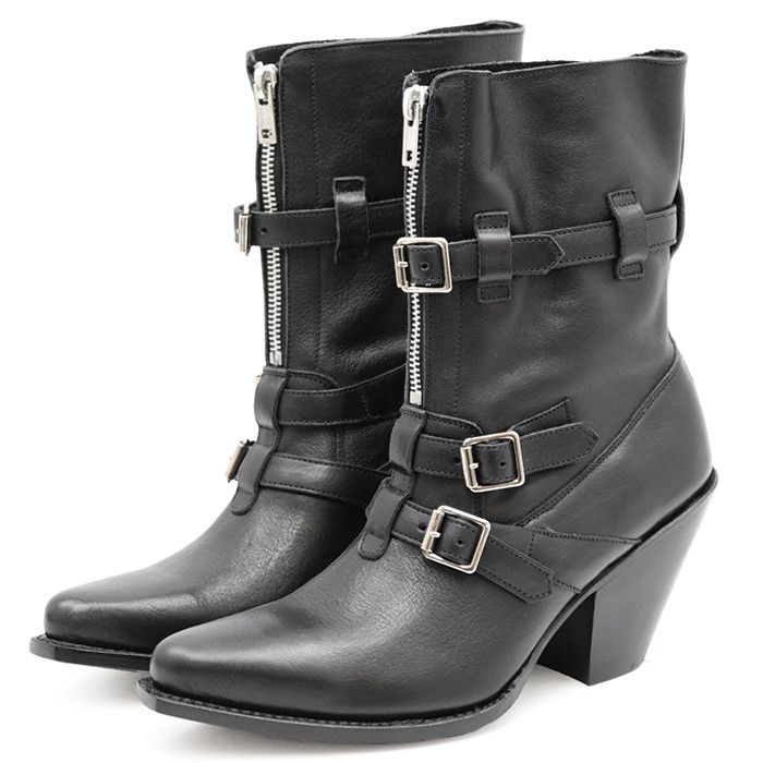 Celine Celine Celine Berlin Leather Boots Leather Shoes 308B77 DUTY FREE for USA Size ONE SIZE - 1 Thumbnail