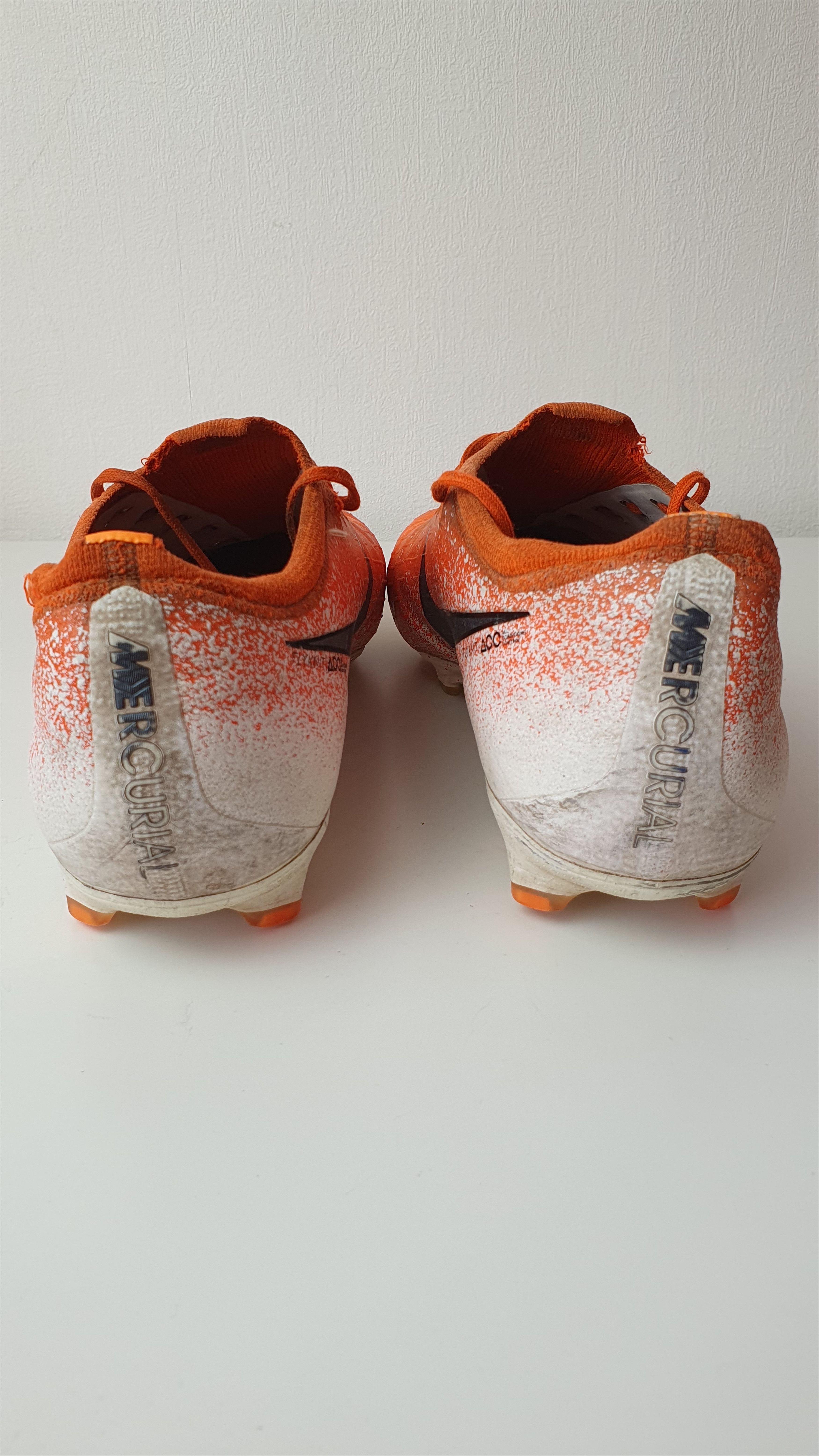 Nike Football Cleats Mens Nike Mercurial Vapor 12 Elite AG Size US 12.5 / EU 45-46 - 11 Thumbnail