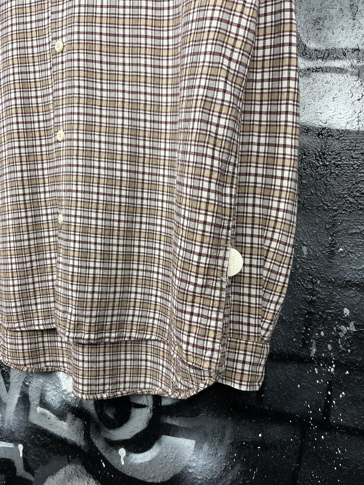 Folk Folk Plaid Shirt Button Up Men’s Size 4 Size US L / EU 52-54 / 3 - 4 Thumbnail