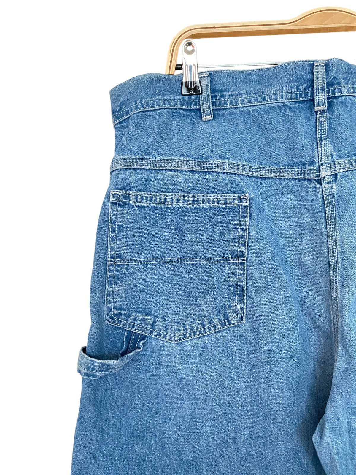 Japanese Brand × Vintage Vintage Brand Key Carpenter Baggy Jeans 2000s Size US 37 - 5 Thumbnail