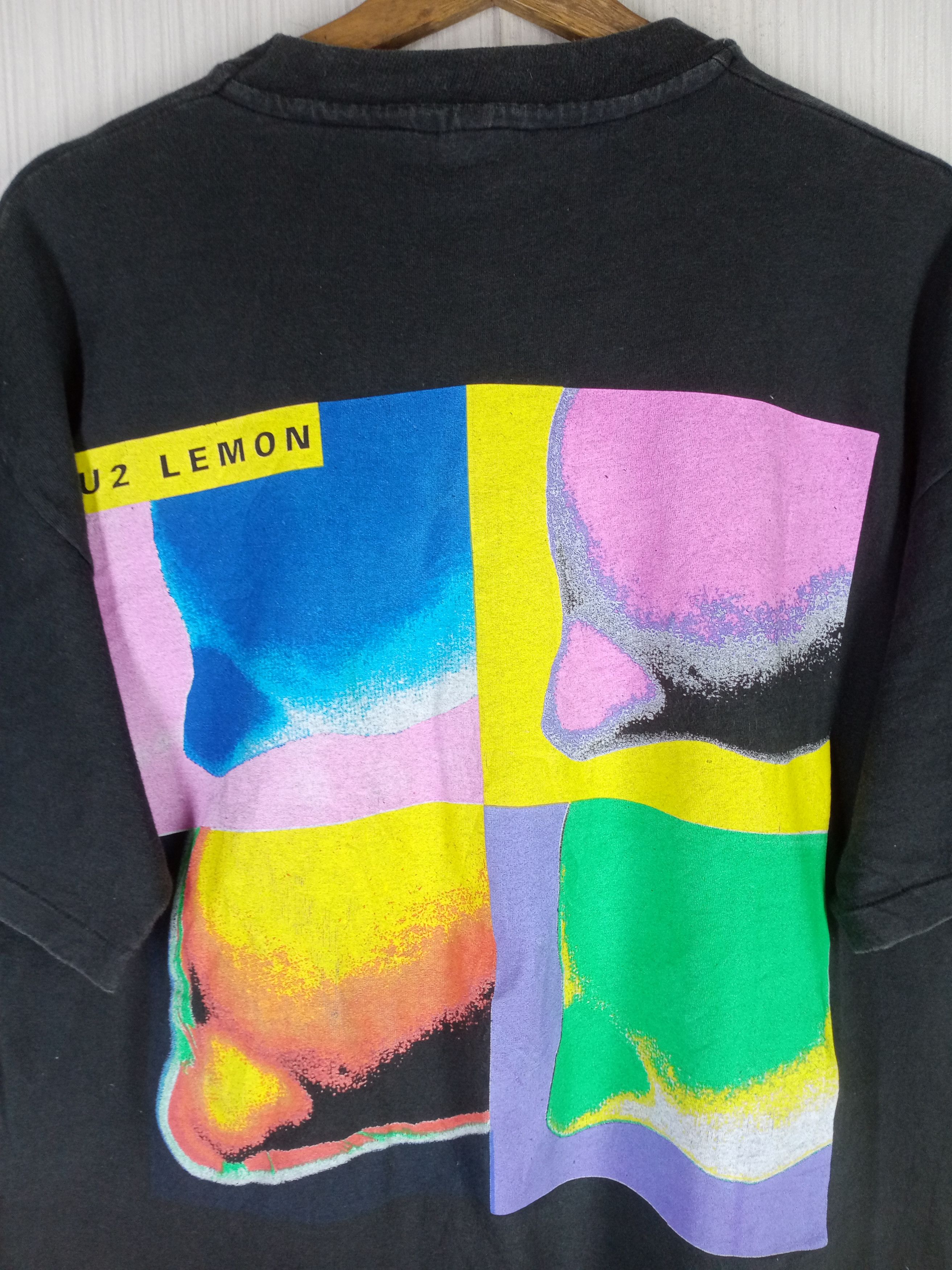 Band Tees Rare Vintage 90s U2 Lemon Band Tshirt Size US XL / EU 56 / 4 - 5 Thumbnail