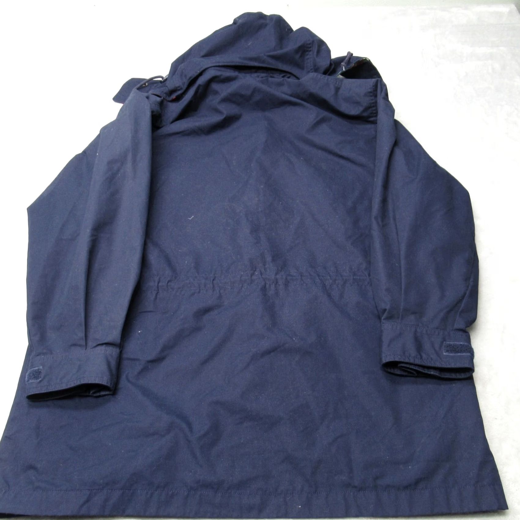 Eddie Bauer Eddie Bauer Parka Jacket Women Medium Blue Canvas Hooded Lined Wool Flannel Pocket Long Coat Size M / US 6-8 / IT 42-44 - 4 Thumbnail