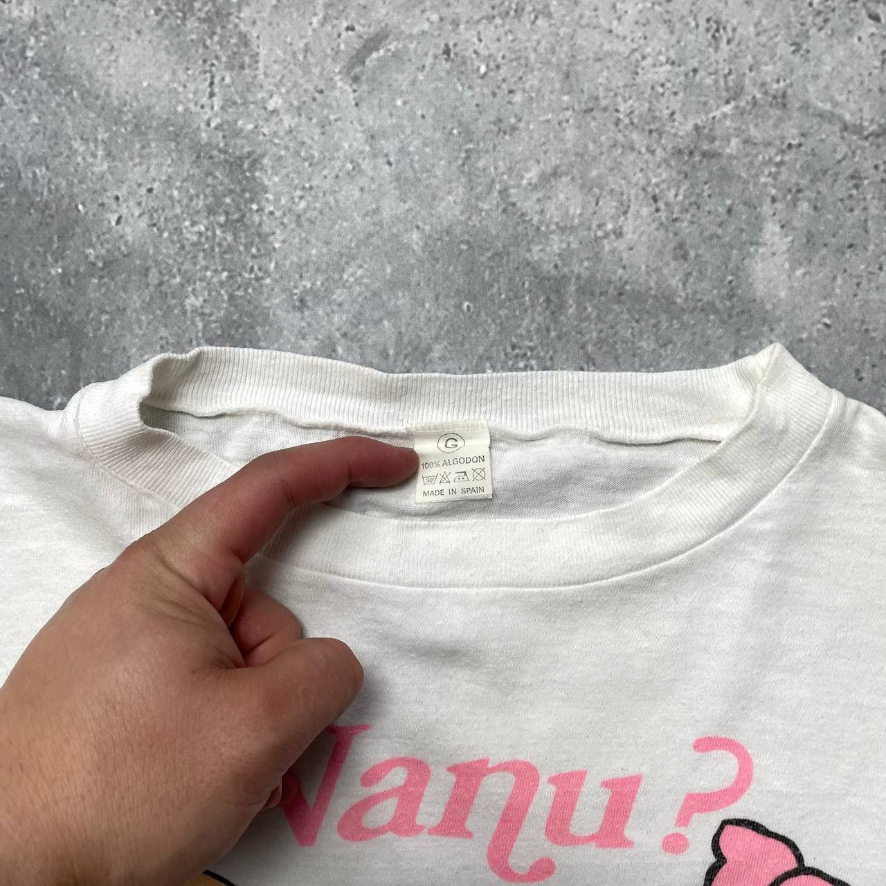 Vintage Vintage 90s Quote Nanu Sex Education Humor Boxy Fit T Shirt Size US M / EU 48-50 / 2 - 3 Thumbnail