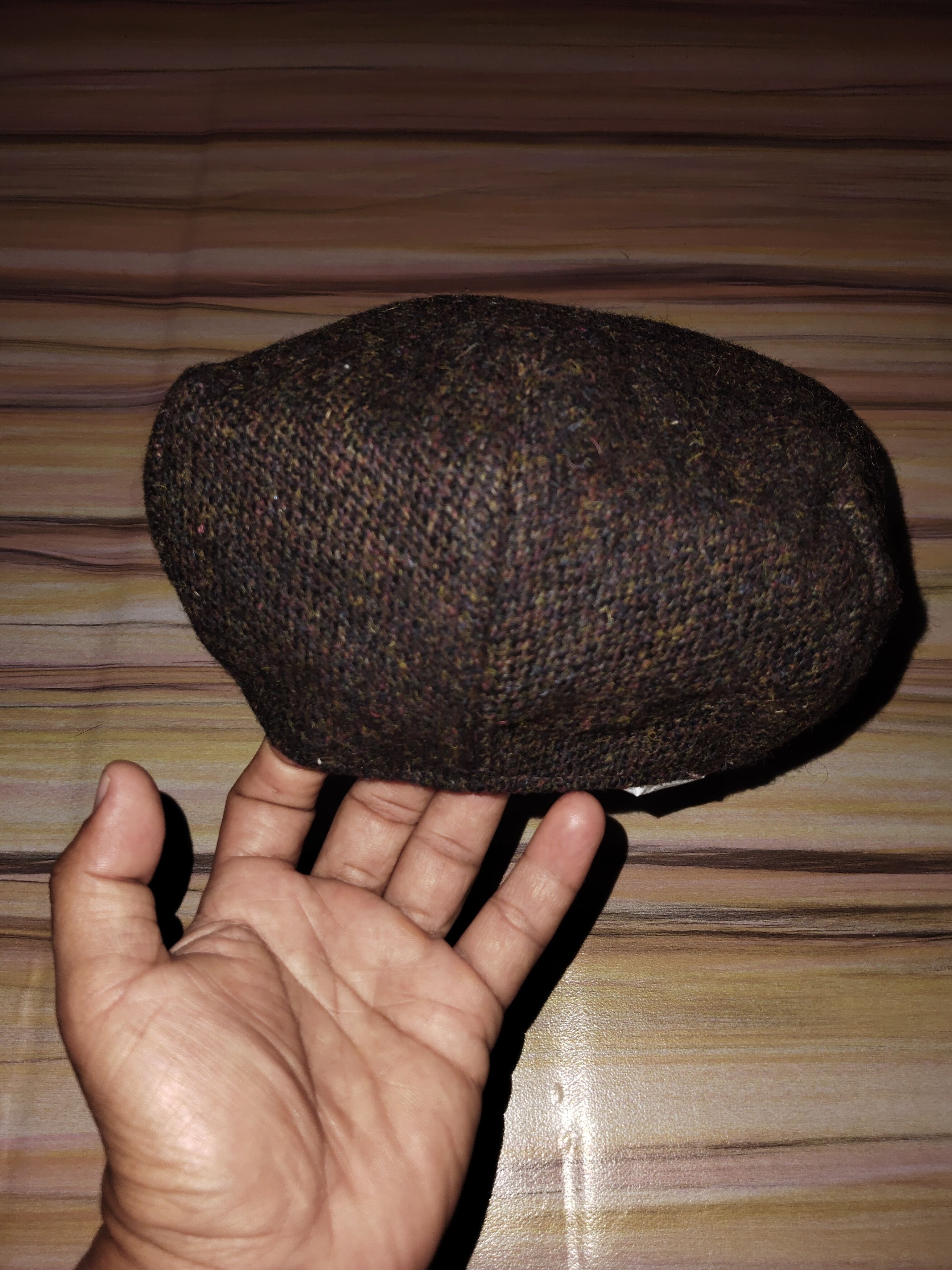 Harris Tweed HARRIS TWEED Wool Plain Cap Size ONE SIZE - 5 Thumbnail