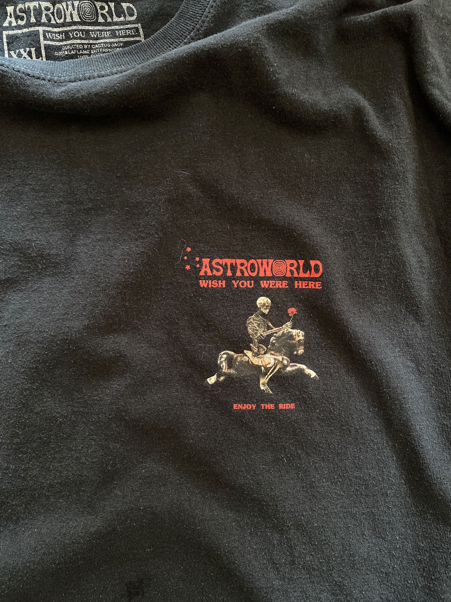 Travis Scott Astroworld T Shirt Size US XXL / EU 58 / 5 - 5 Thumbnail