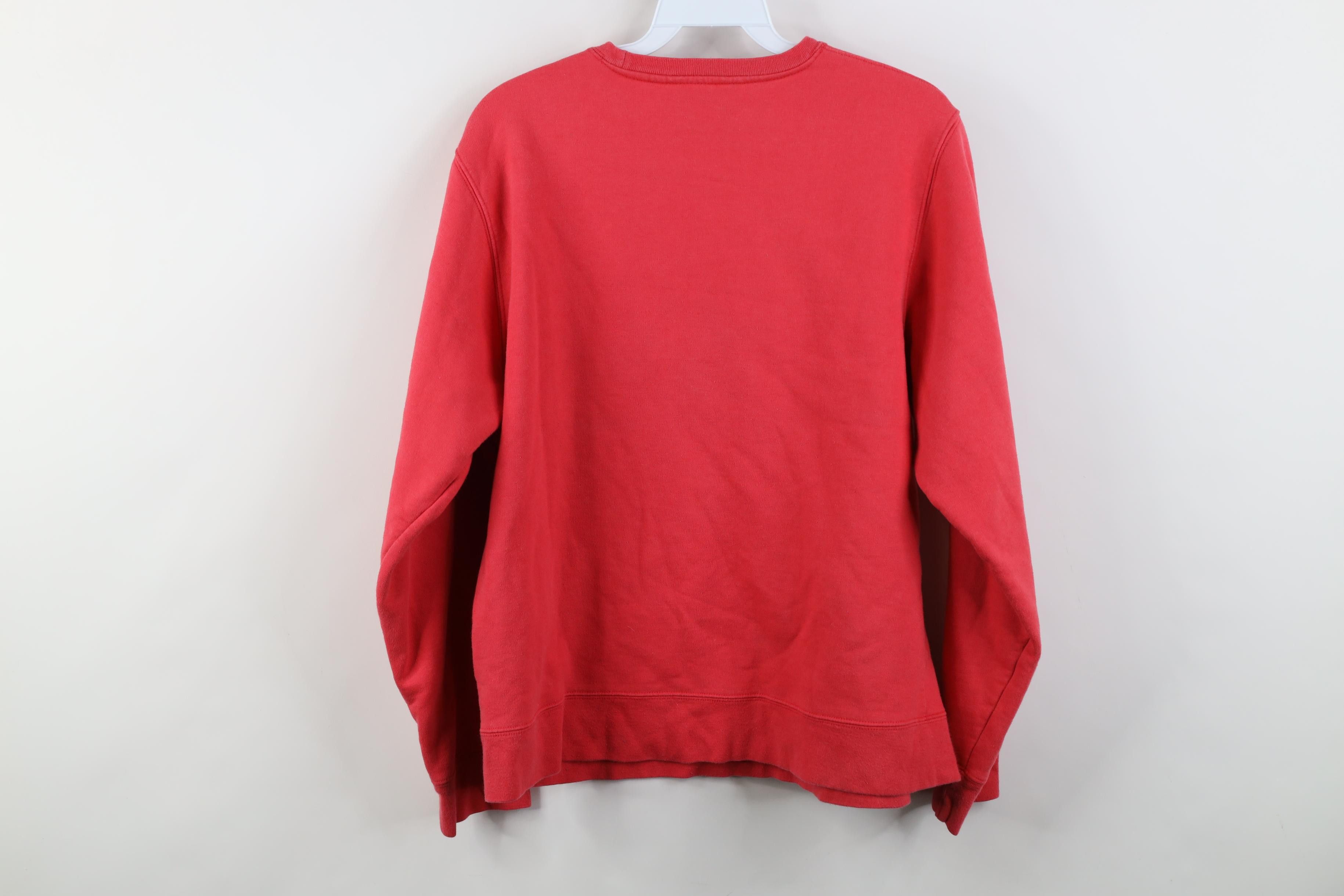 Guess Vtg 90s Y2K Guess Jeans Script Crewneck Sweatshirt Pink Size L / US 10 / IT 46 - 10 Thumbnail