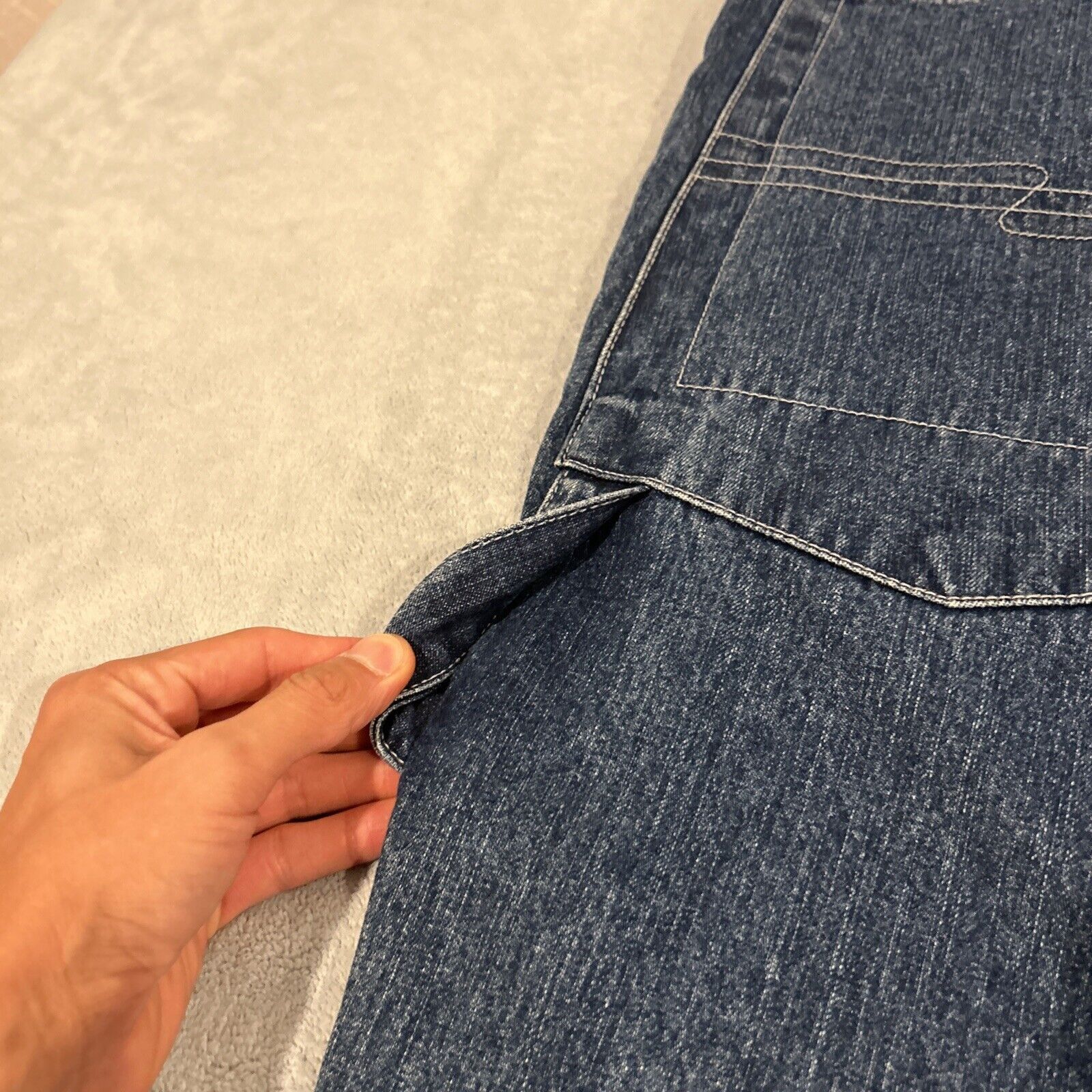 Route 66 Route 66 Carpenter Baggy Jeans 32x32 Loose Wide 2000s NWT Size US 32 / EU 48 - 17 Thumbnail