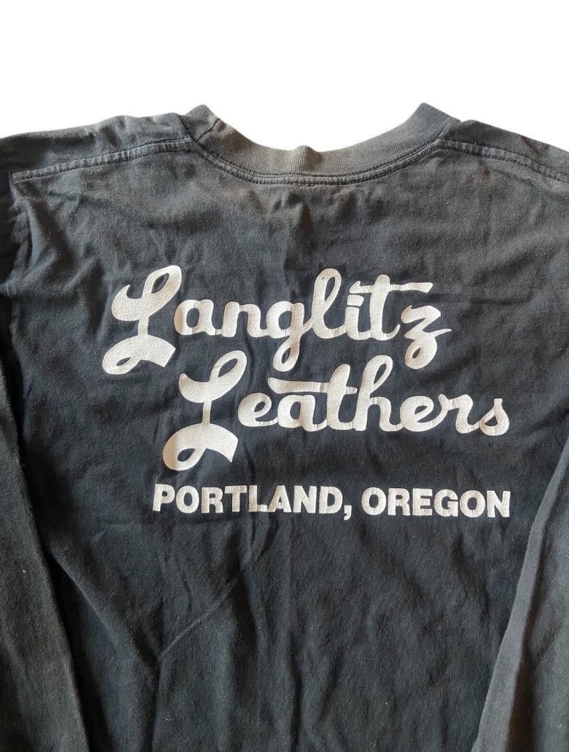 Other Langlitz Leathers Longsleeve T-Shirt Size US L / EU 52-54 / 3 - 3 Thumbnail