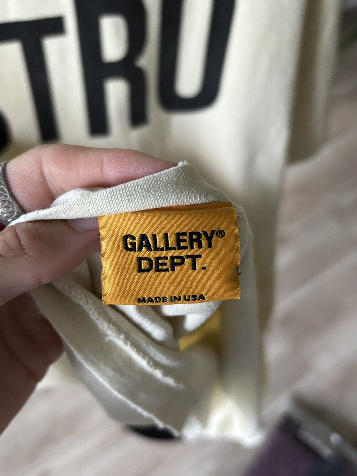 Gallery Dept. GALLERY DEPT PAINTER BISTRO CAFE LOGO TEE Size US XL / EU 56 / 4 - 11 Thumbnail