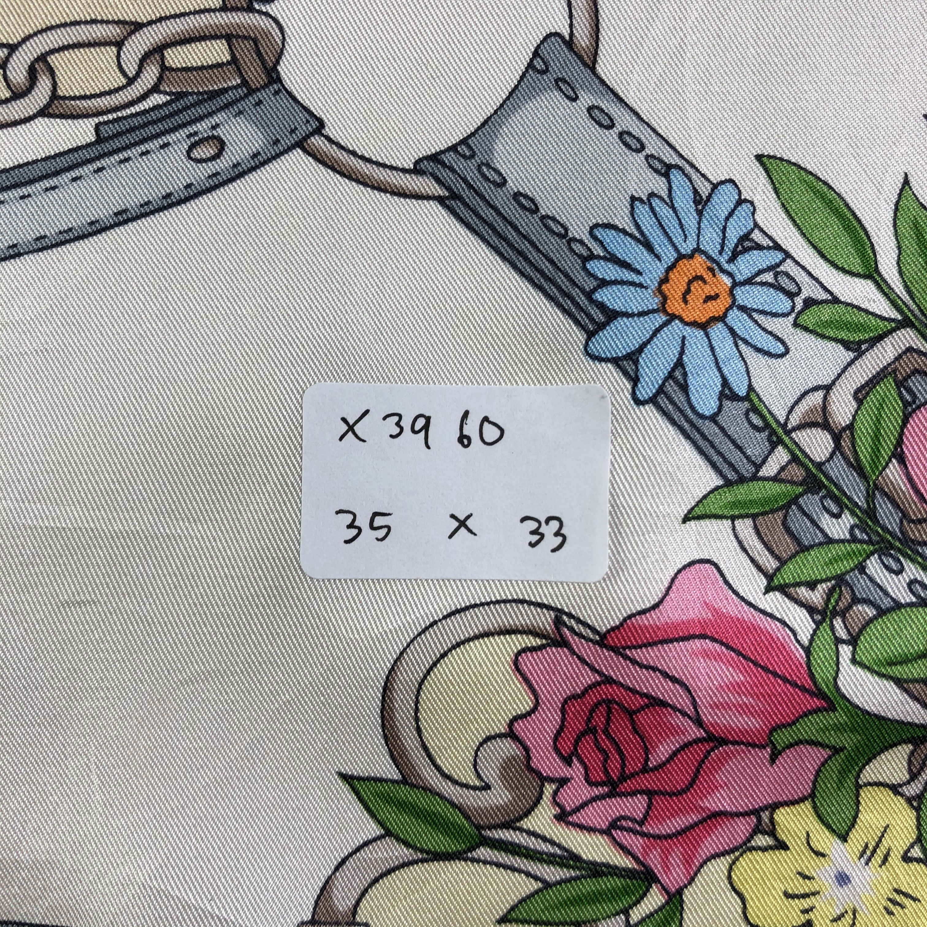 Vintage Vintage Silk Scarf Size ONE SIZE - 6 Thumbnail