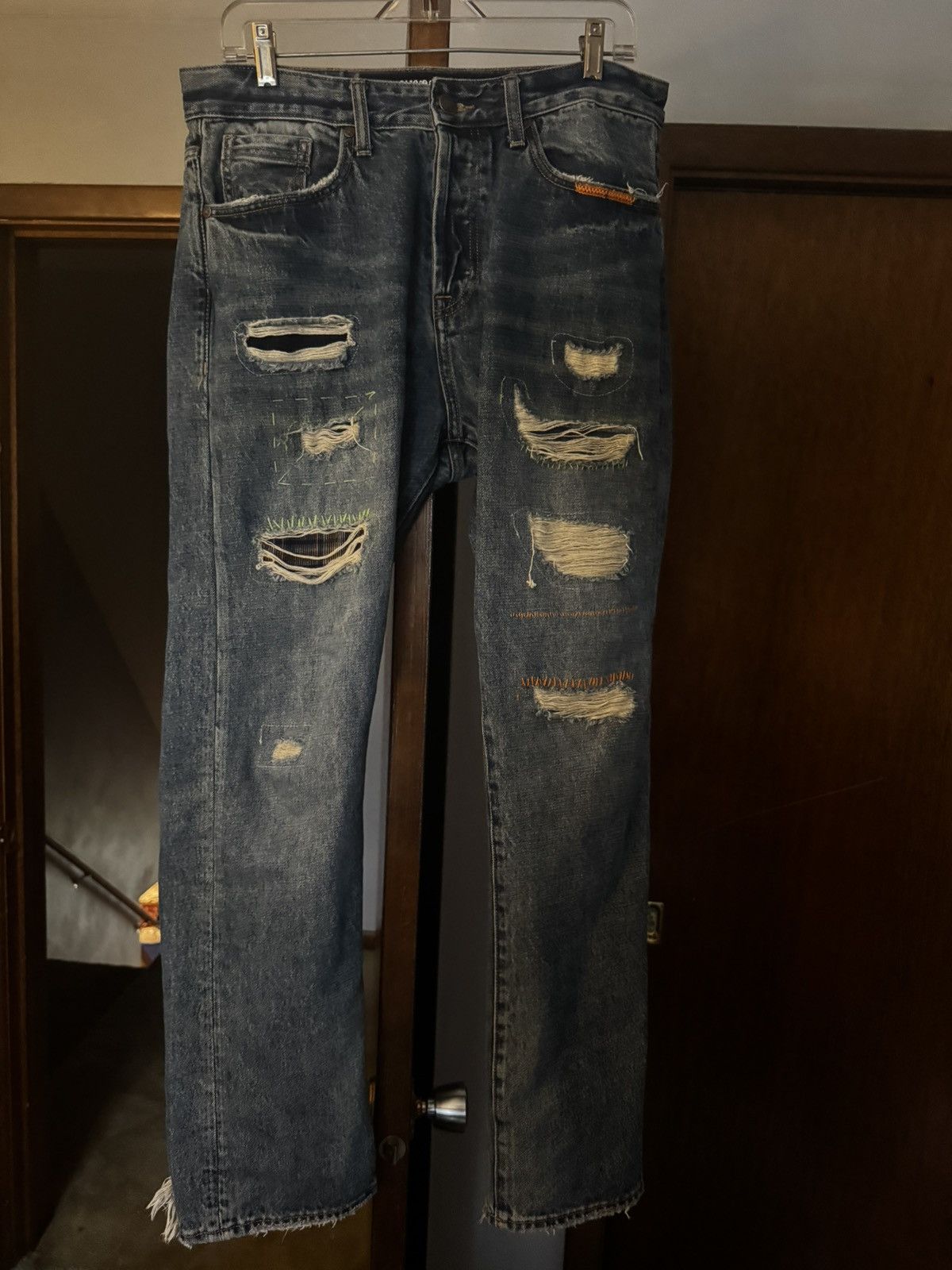 Billionaire Boys Club Billionaire Boys Club Blaze Jeans (Heart Fit) Size US 32 / EU 48 - 1 Thumbnail