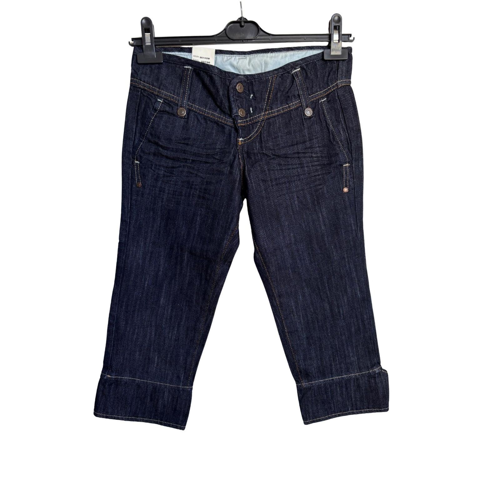 Diesel Diesel Kulter Capri Jeans W27 Italy Deadstock Y2K Raw Denim Size US 27 - 1 Thumbnail