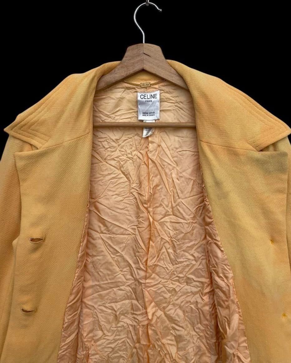 Celine RARE🔥 Celine Wool Jacket Button Closure 100% Silk Jacket Size US M / EU 48-50 / 2 - 10 Thumbnail