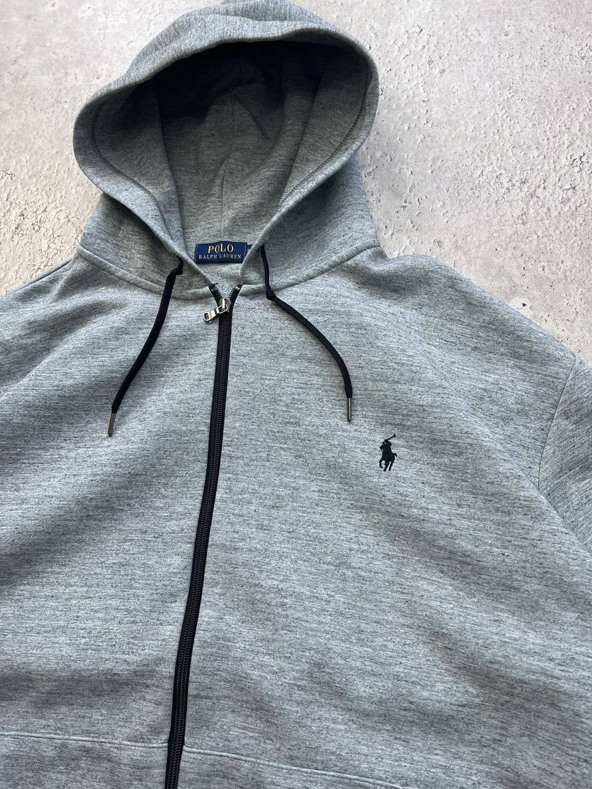 Polo Ralph Lauren × Vintage VINTAGE Y2K Embroidered Logo Full Zip Hoodie Size US XXL / EU 58 / 5 - 6 Thumbnail