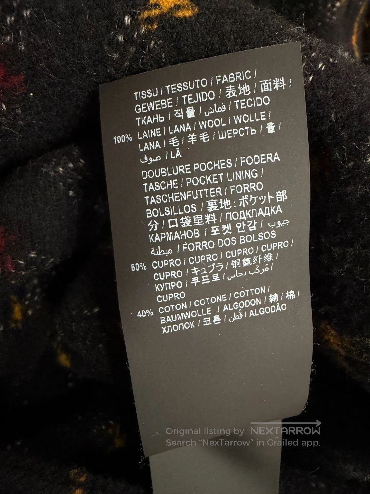 Saint Laurent Paris Saint Laurent 20FW Wool Check Duffle Coat. Size US M / EU 48-50 / 2 - 6 Thumbnail
