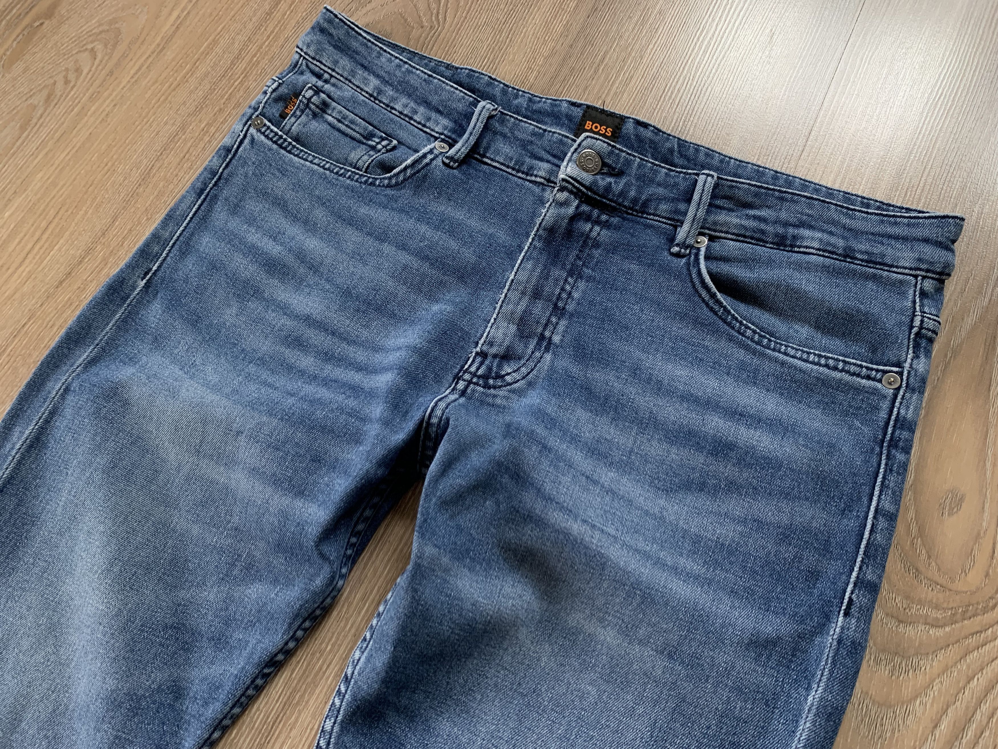 Hugo Boss Hugo Boss Delano Stretch Distressed Jeans Size US 34 / EU 50 - 4 Thumbnail