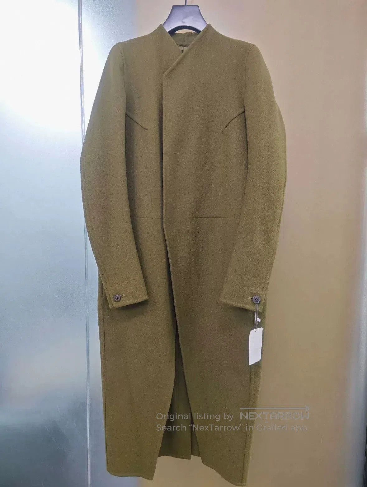 Rick Owens Rick Owens Women's Long Wool Coat. Size M / US 6-8 / IT 42-44 - 1 Thumbnail