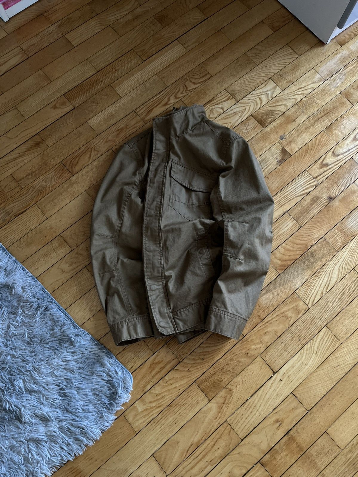 Oakley Oakley Waxed Jacket Olive Military Style Metal Logo Size M Size US M / EU 48-50 / 2 - 5 Thumbnail