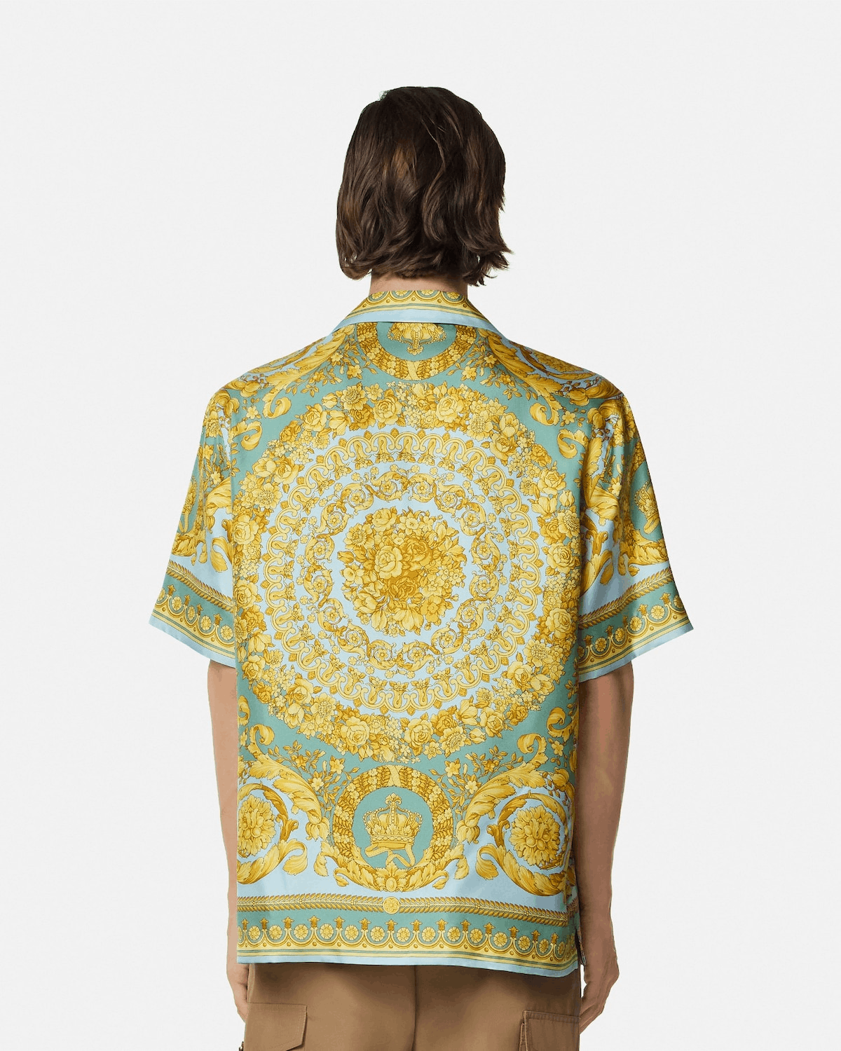 Other Men Barocco Shirt – Statement Graphic Short-Sleeve Shirt Size US L / EU 52-54 / 3 - 4 Thumbnail