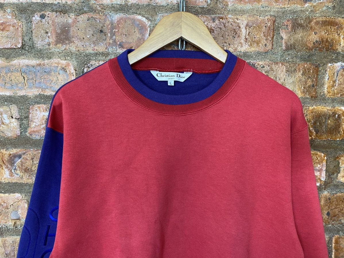 Dior 1990s Cristian Dior Sport Big Logo Embroidered sleeve Size US M / EU 48-50 / 2 - 3 Thumbnail