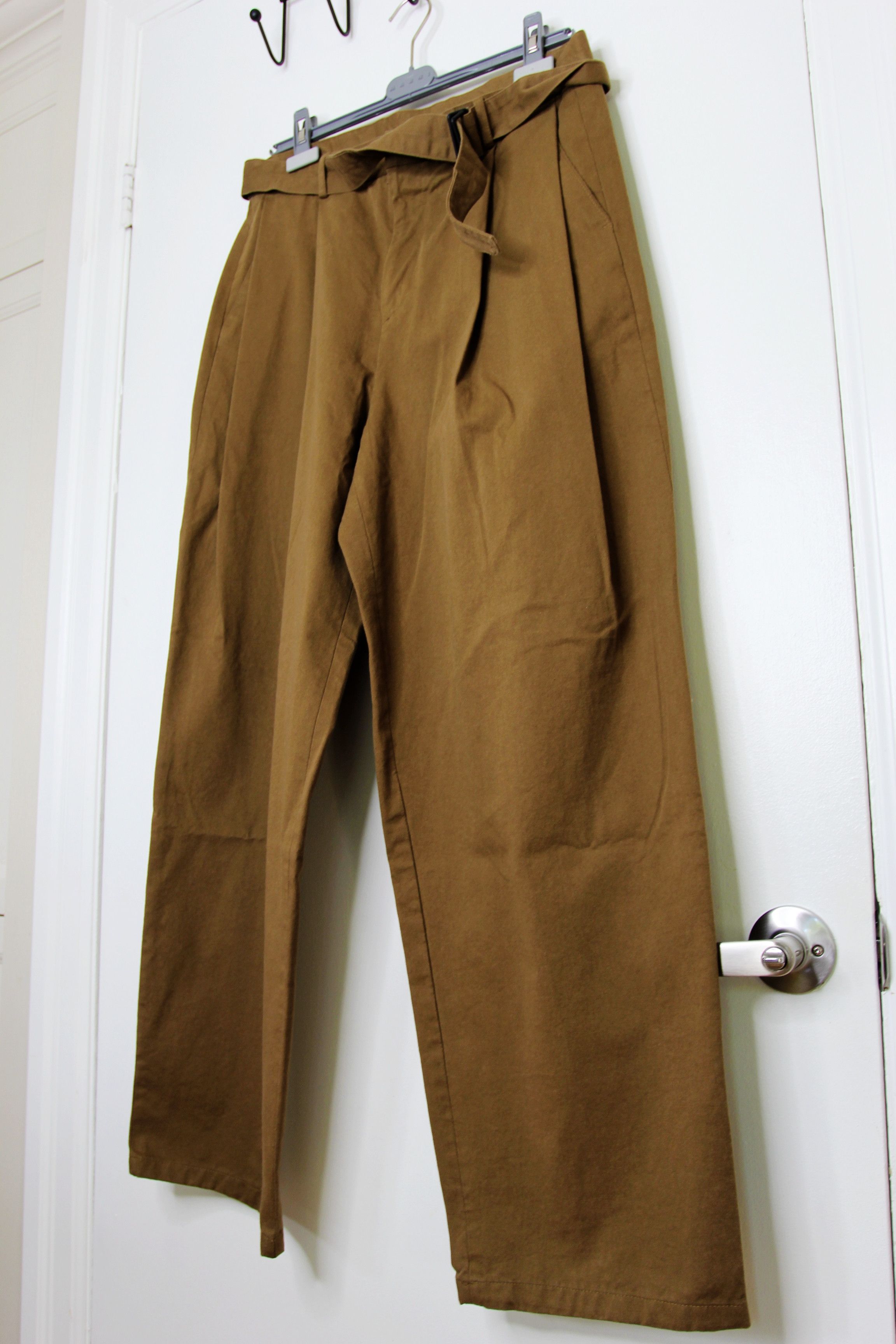 Other BNWT SS25 CRKG PLEATED BELTED PANTS S Size US 30 / EU 46 - 5 Thumbnail