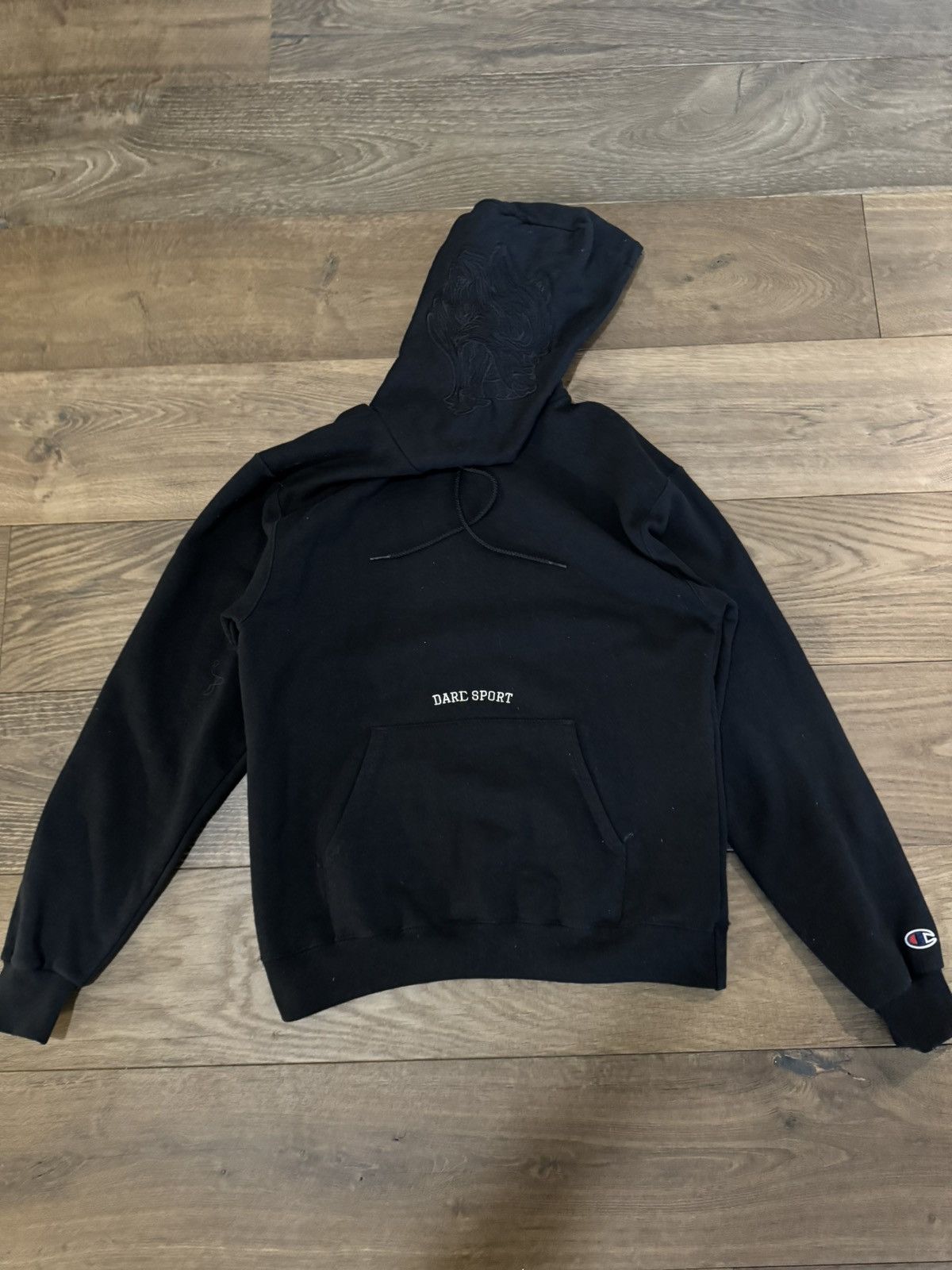 Darc Sport Darc Sport Embroidered Wolf Head Champion Collab Hoodie Size US M / EU 48-50 / 2 - 1 Thumbnail