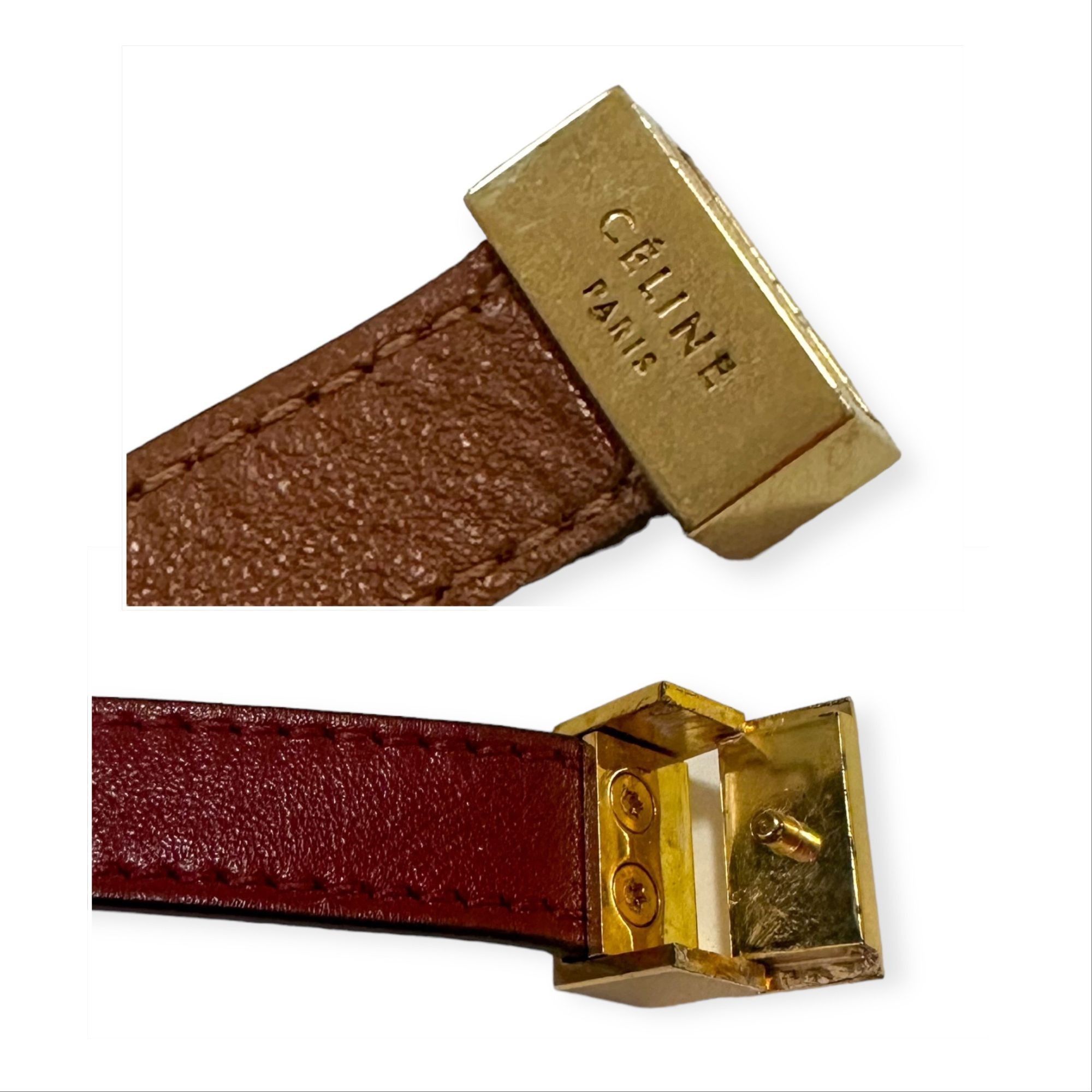 Celine Celine Triple Tour Wrap Leather Bracelet, Never used, In Ori Size ONE SIZE - 6 Thumbnail