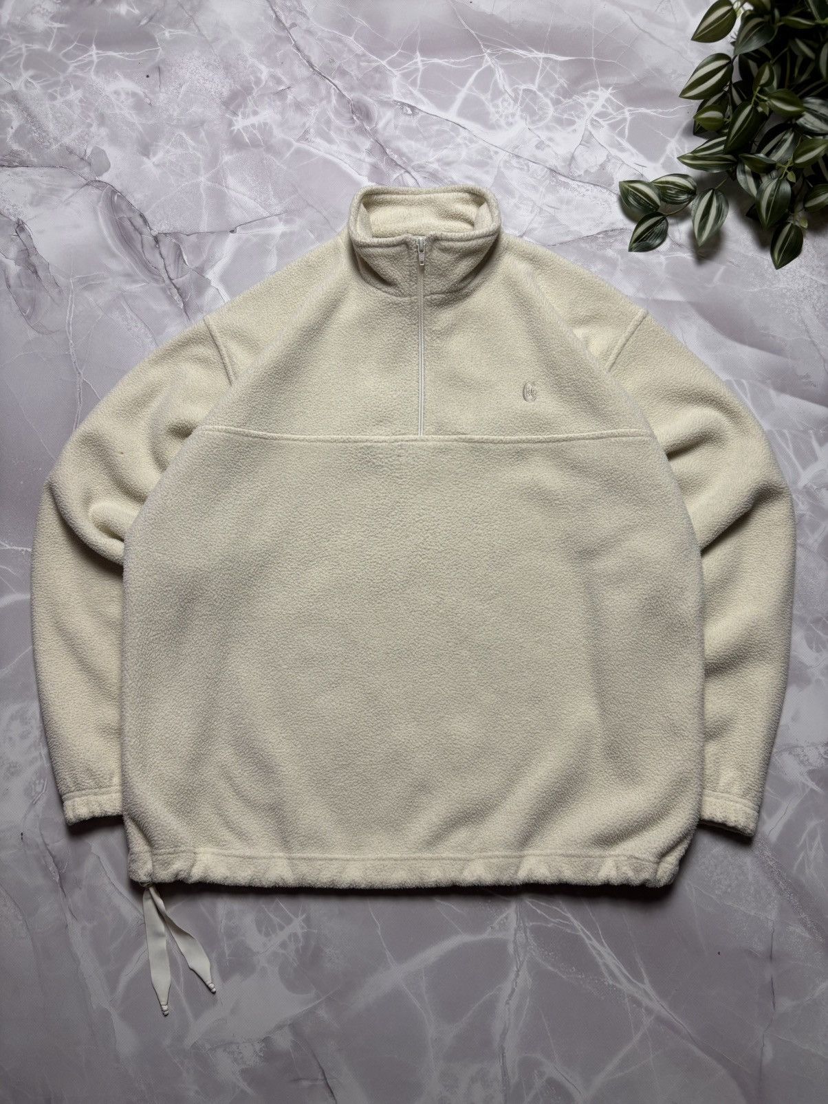 Conte of Florence Conte of Florence Vintage Half Zip Fleece Beige Mens L Size US L / EU 52-54 / 3 - 1 Thumbnail