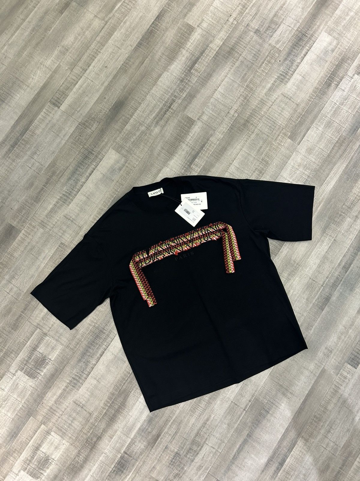 Lanvin Lanvin Curblace Oversized Tee Size US S / EU 44-46 / 1 - 1 Thumbnail