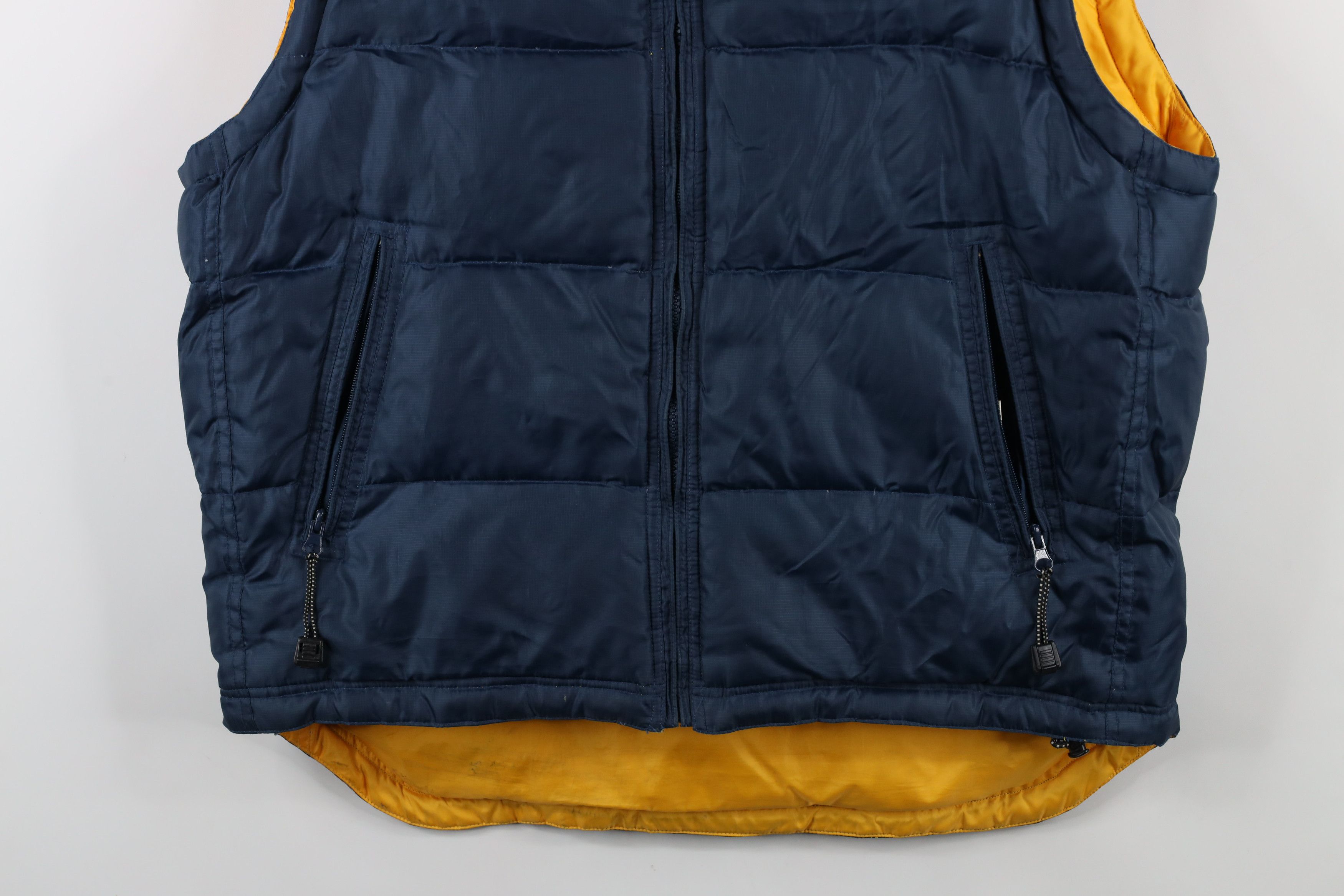 Vintage Vintage 90s Streetwear Reversible Down Puffer Vest Jacket Size US L / EU 52-54 / 3 - 3 Thumbnail